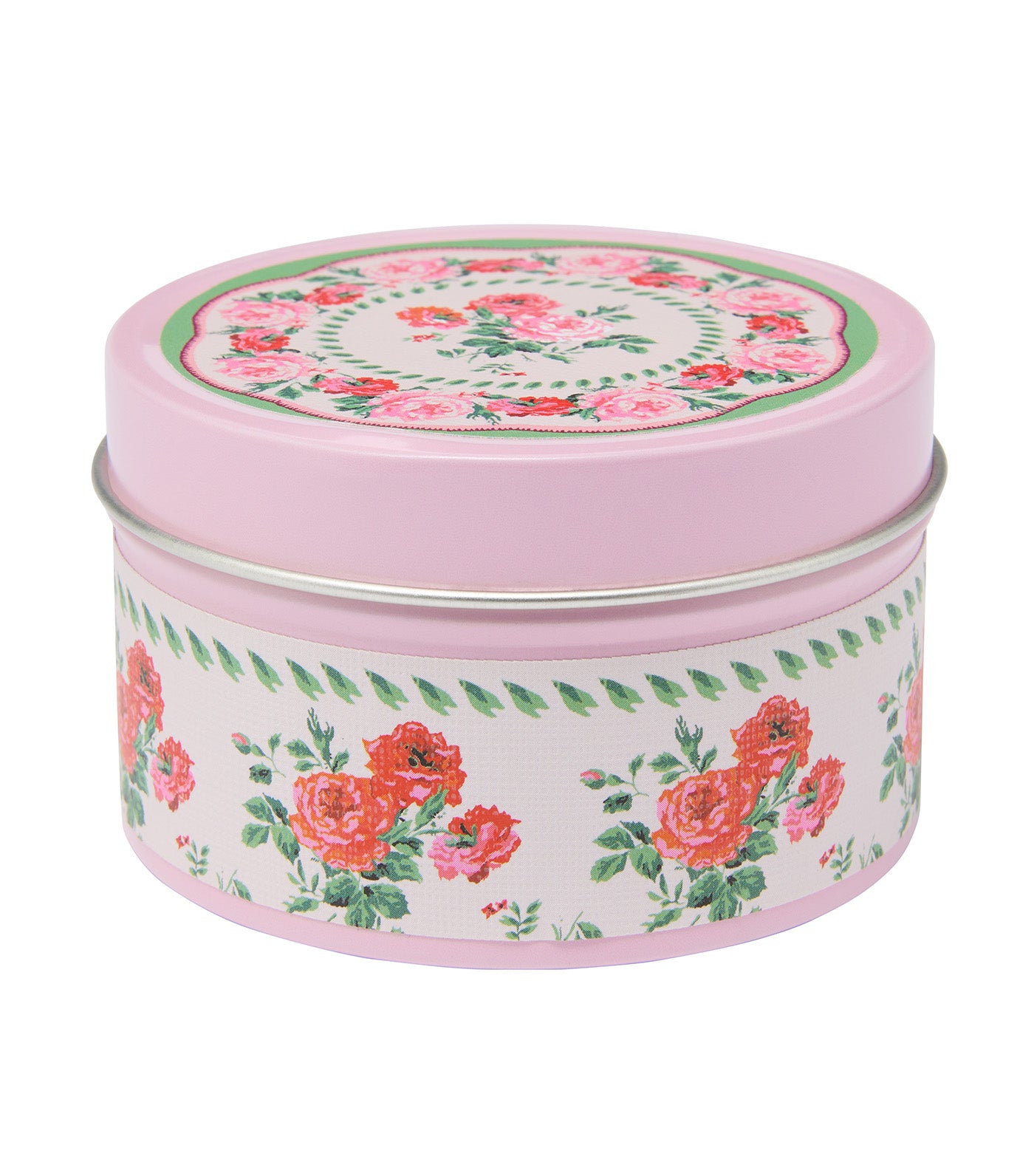 Coming Up Roses Candle Tin