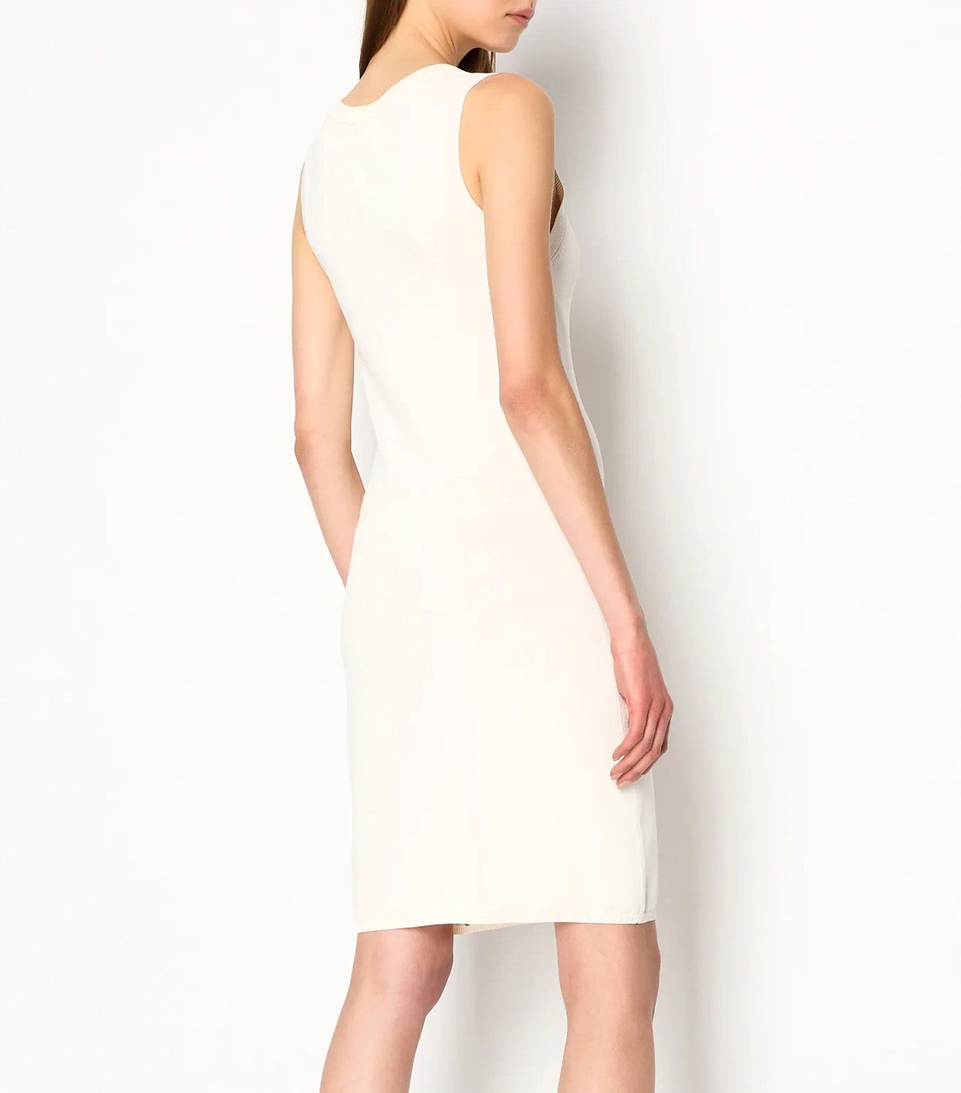 Midi Script Logo Sleeveless Dress