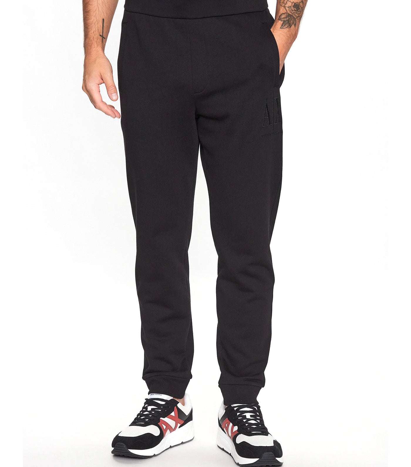 Icon Project French Terry Jogger Trousers Black