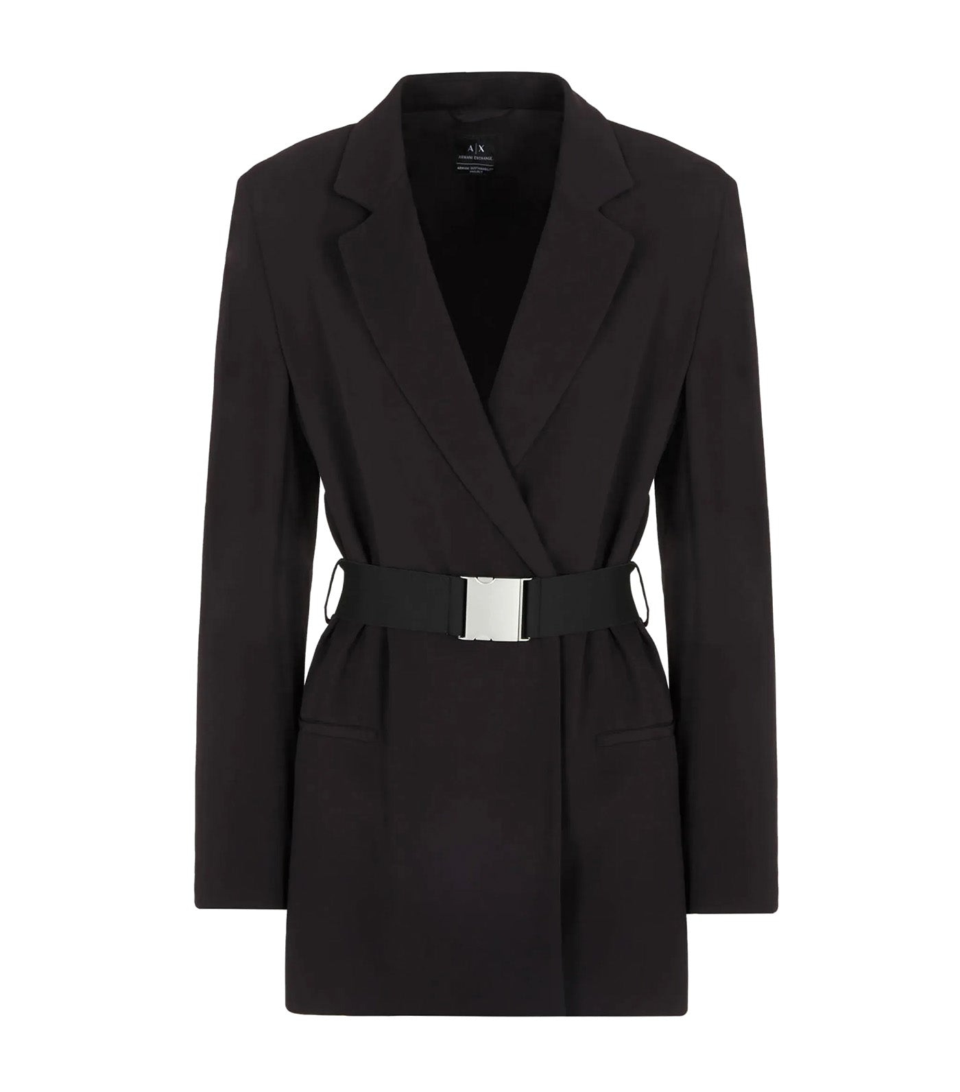 Certified Viscose Belted Blazer