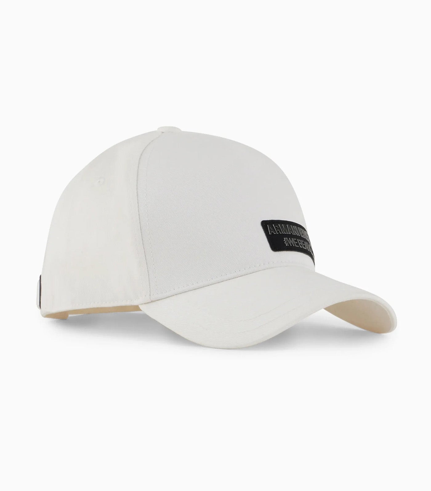 Organic Cotton Twill Baseball Cap Off White