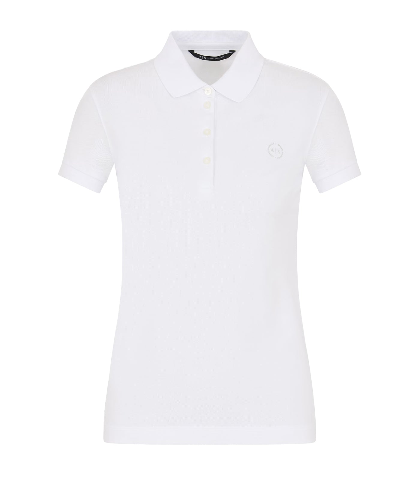 Pima Cotton Pique Polo Shirt White