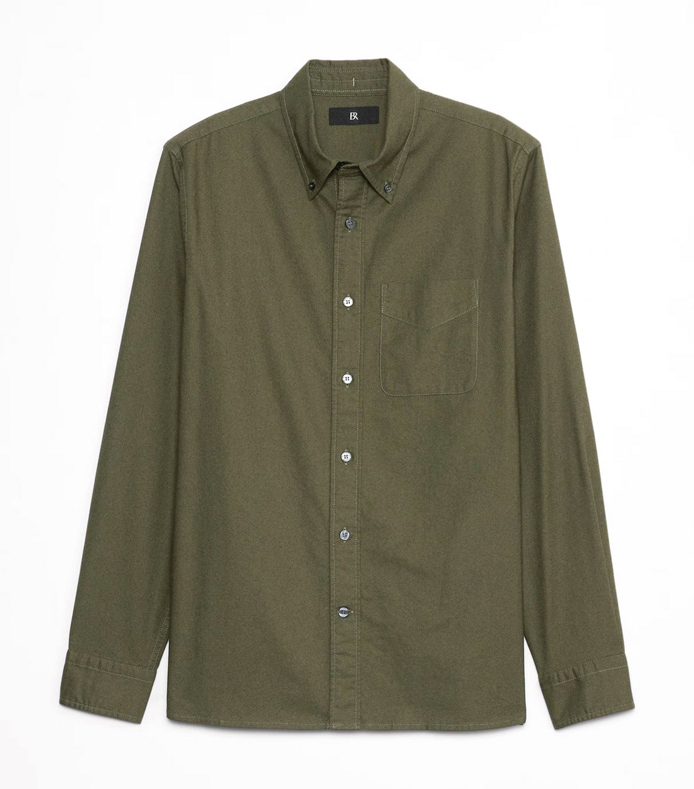 Oxford Shirt Olive Green