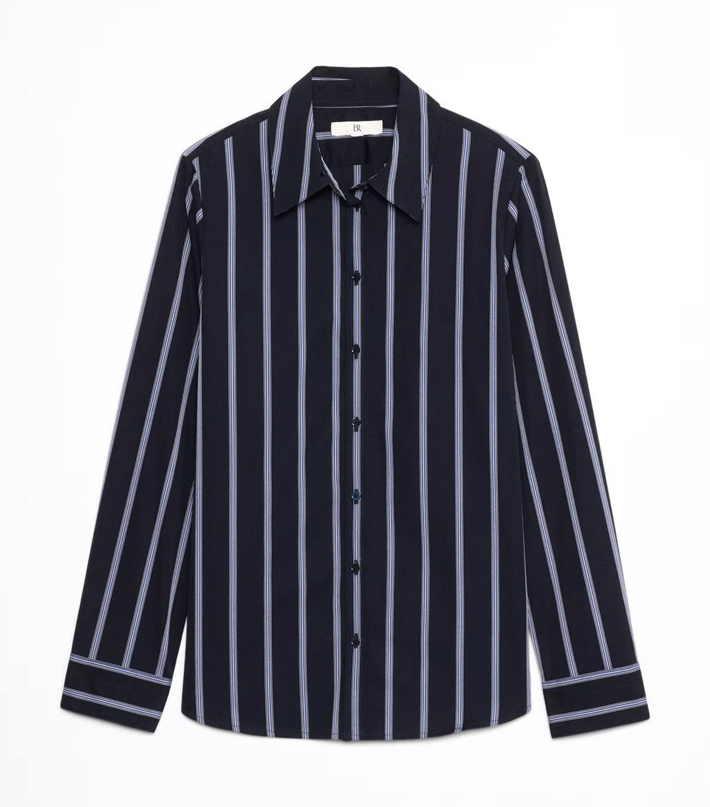 The Perfect Shirt Dark Blue Stripe