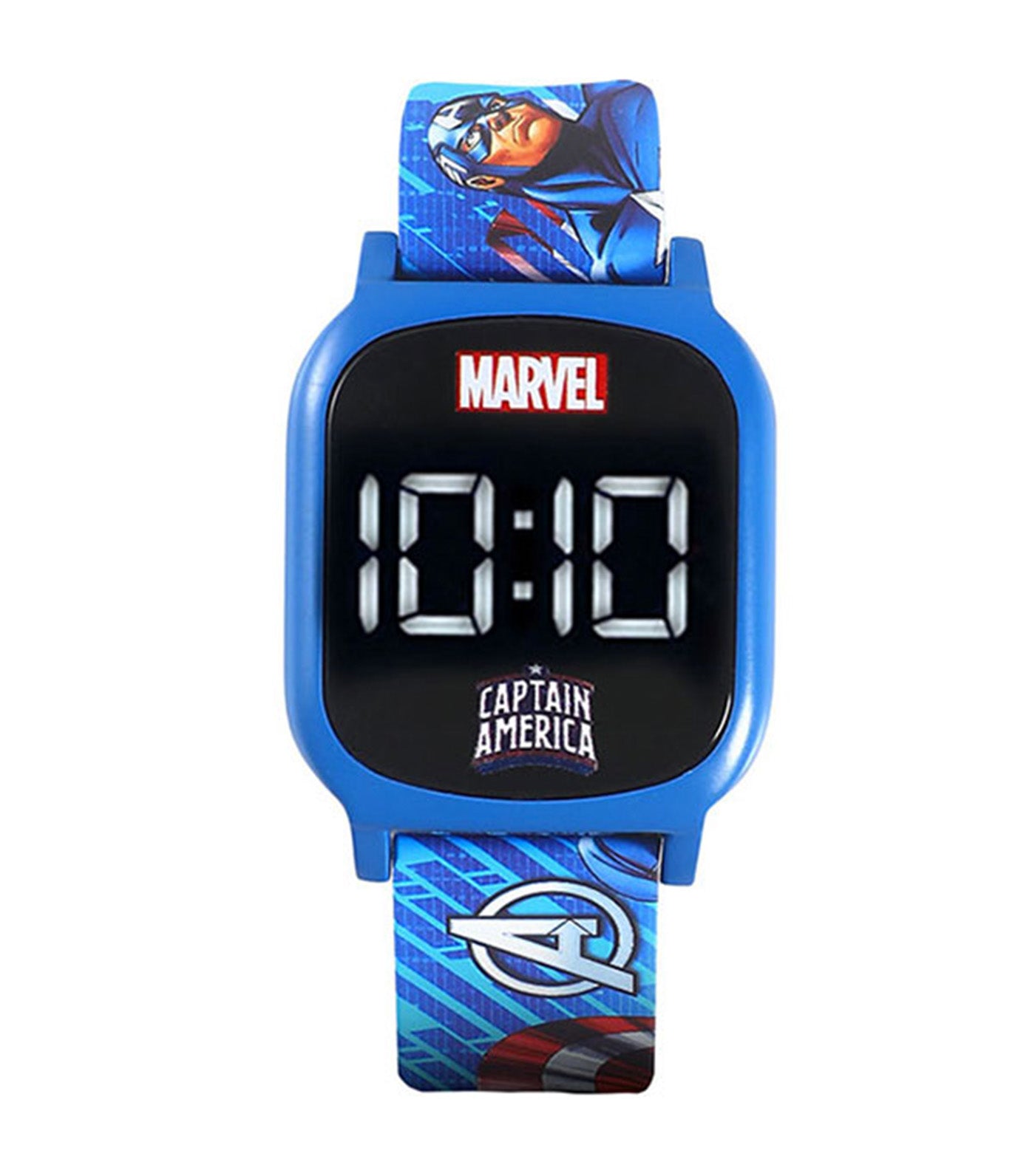 Marvel Digital LED Watch Avengers Captain America