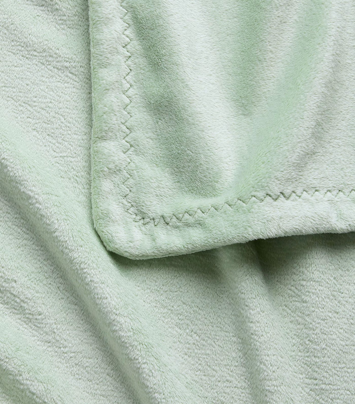 Chamois Baby Blanket Sage