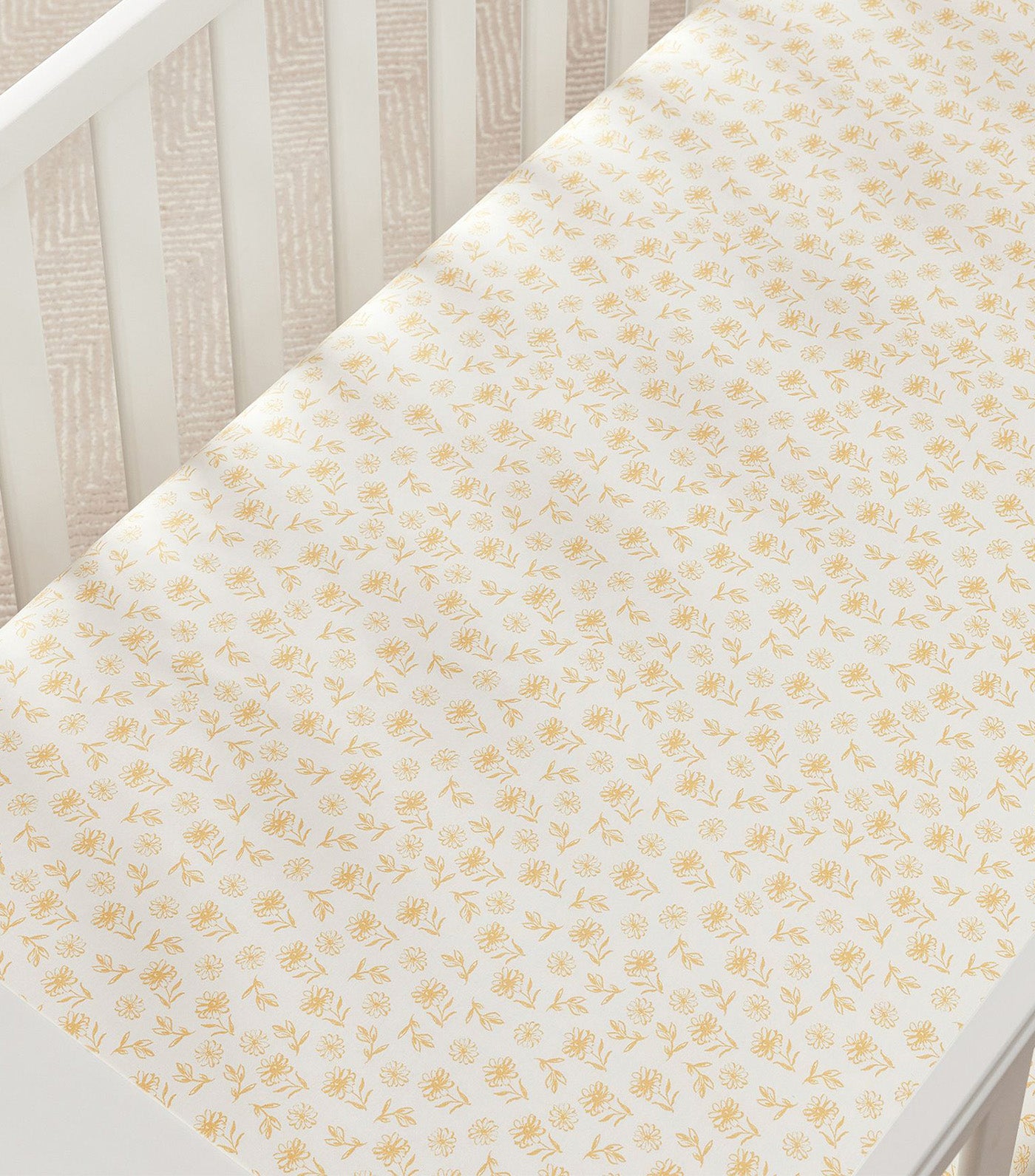 Dandy Daisy Organic Crib Fitted Sheet