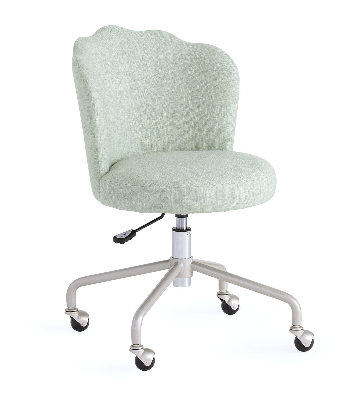 Scallop Desk Chair Sage