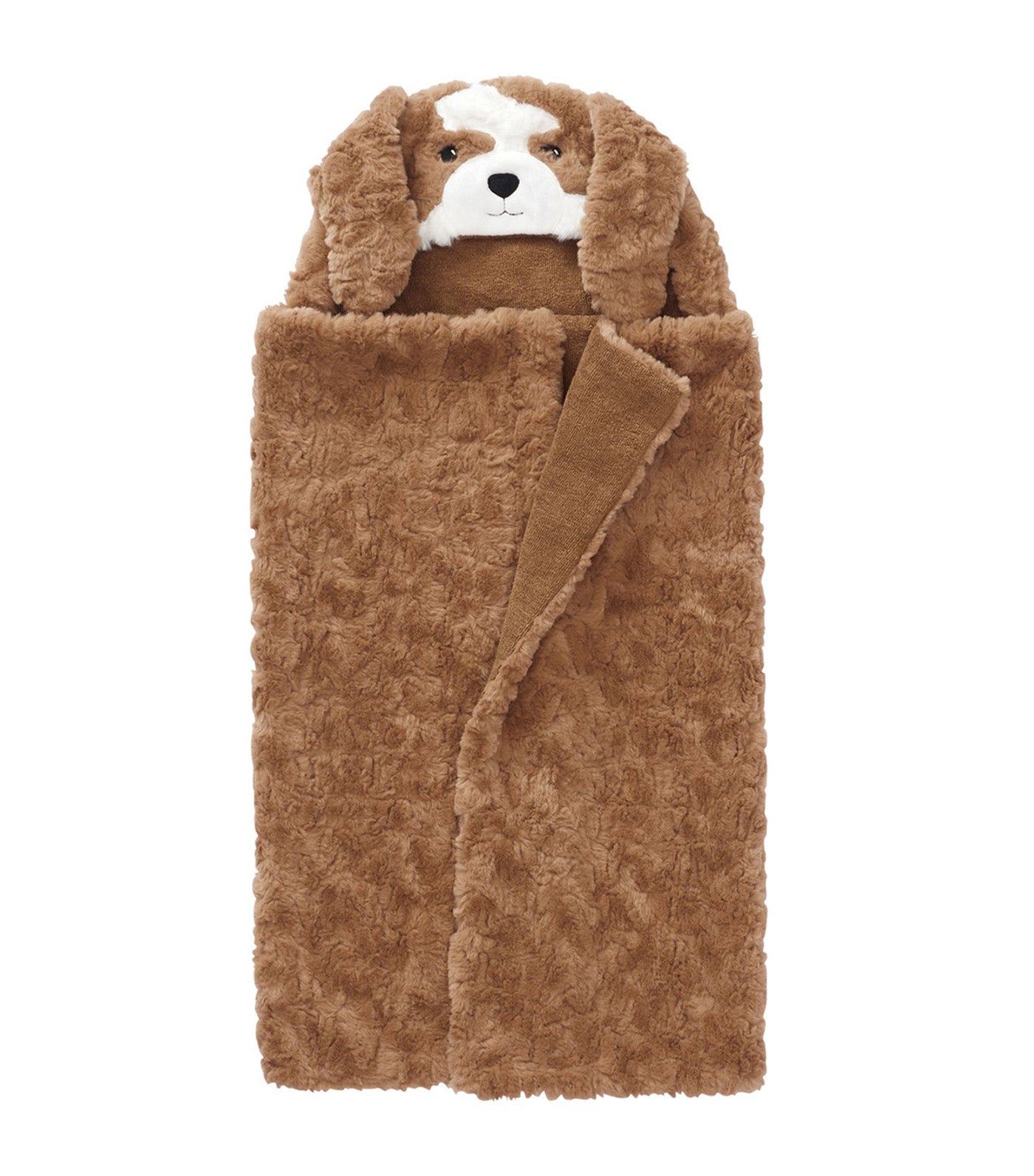 Jack Spaniel Faux Fur Baby Hooded Towel