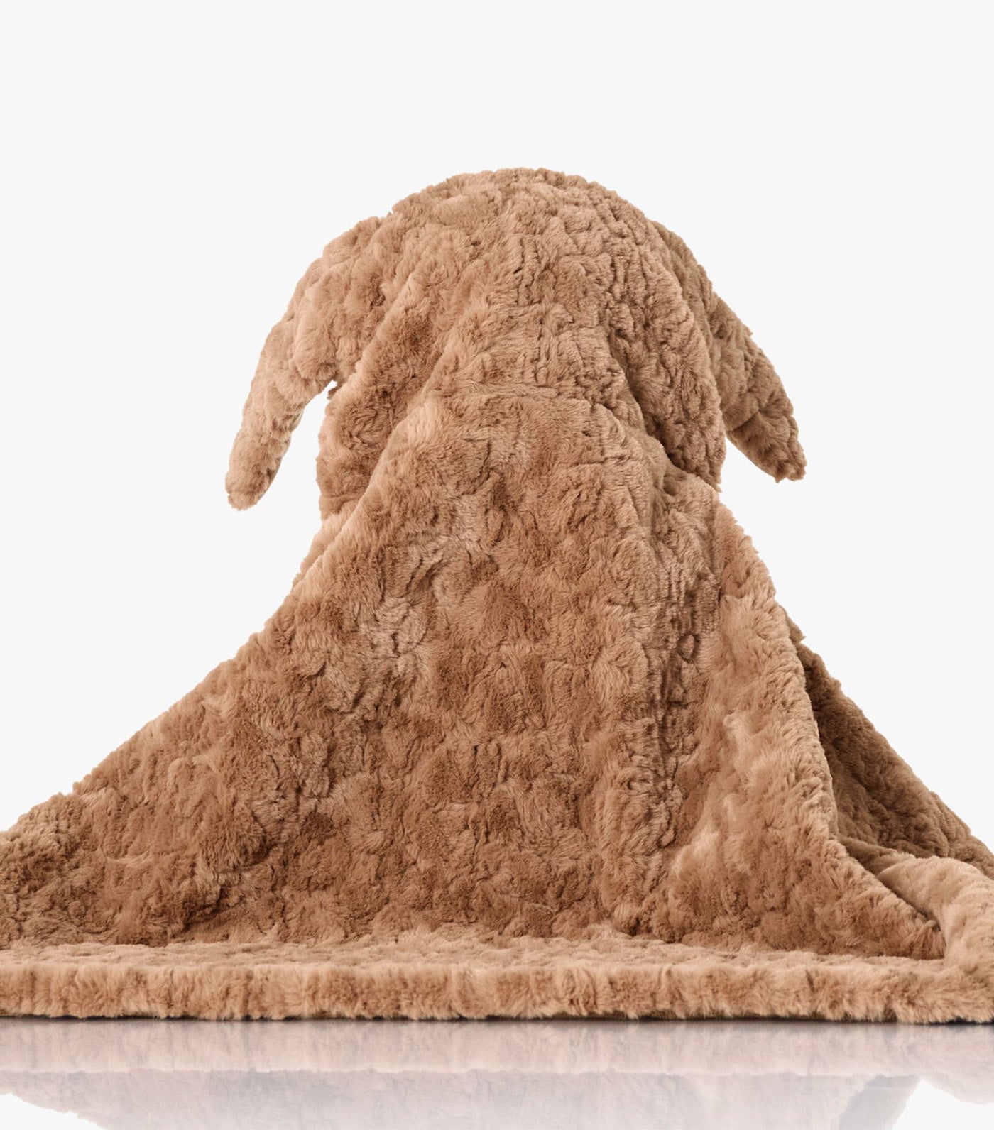 Jack Spaniel Faux Fur Baby Hooded Towel