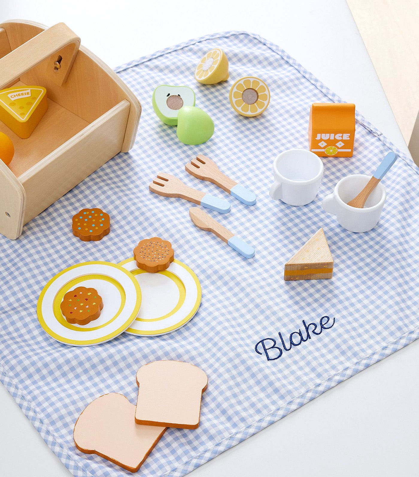 Wooden Picnic Set Multi