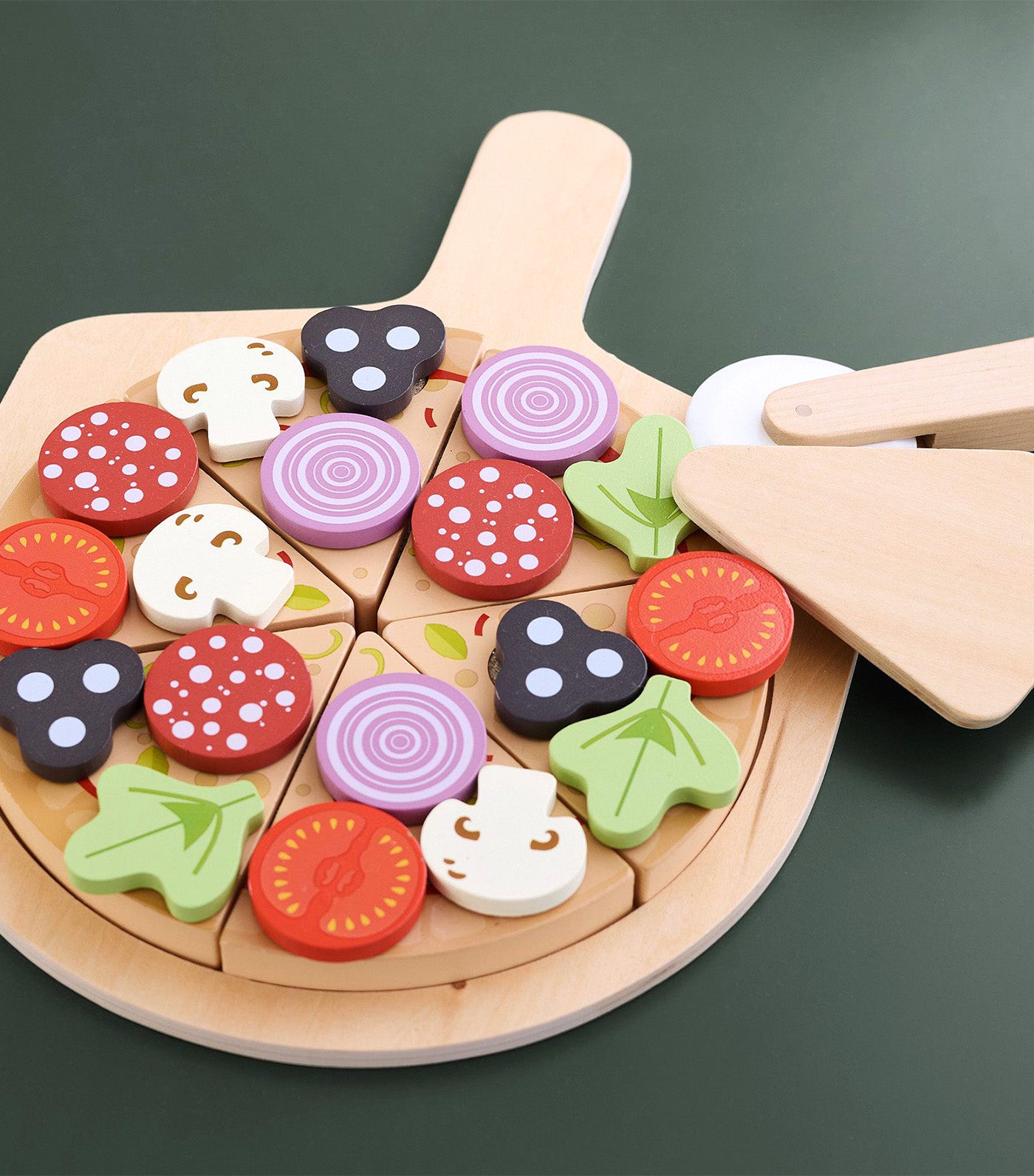 Wooden Pizza Set Multi