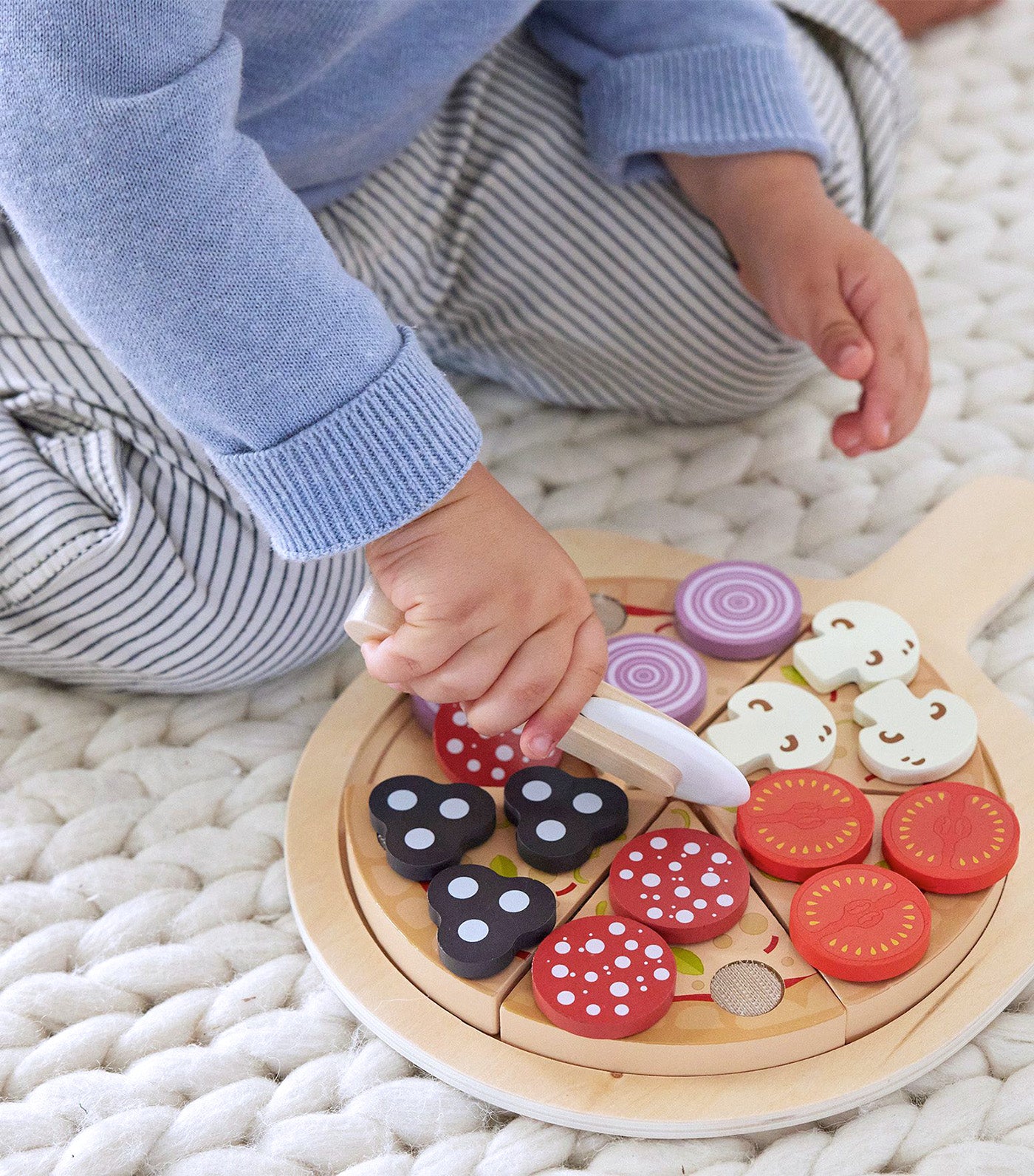 Wooden Pizza Set Multi