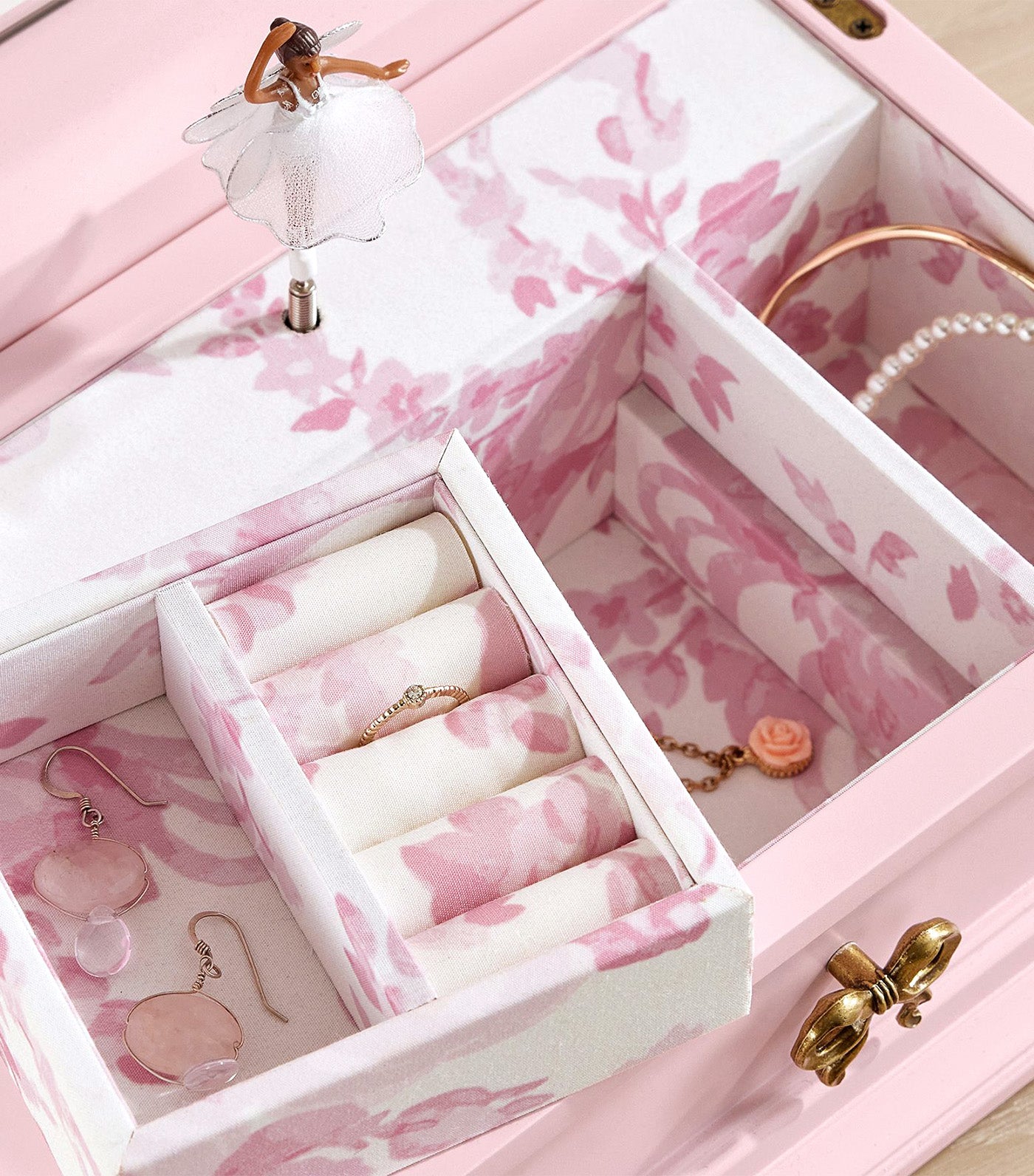 LoveShackFancy Bow Armoire Jewelry Box