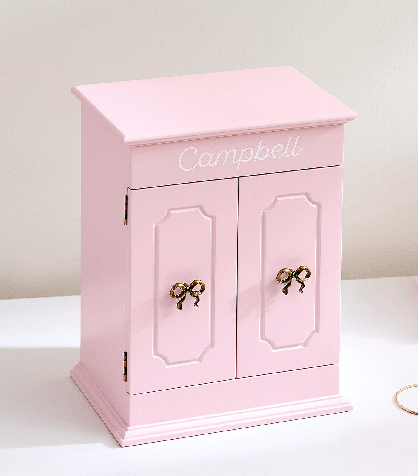 LoveShackFancy Bow Armoire Jewelry Box