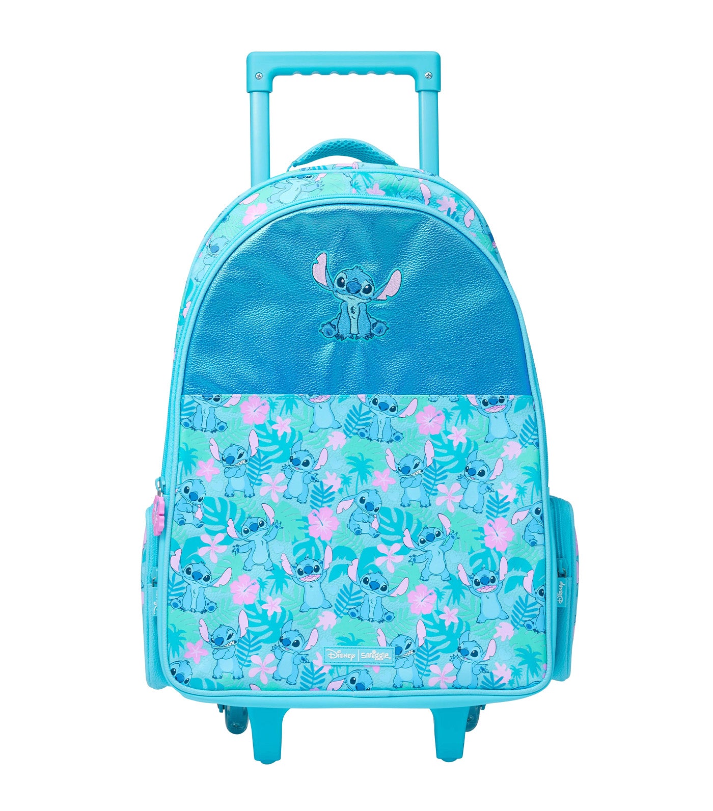 Stitch Trolley Backpack With Light Up Wheels