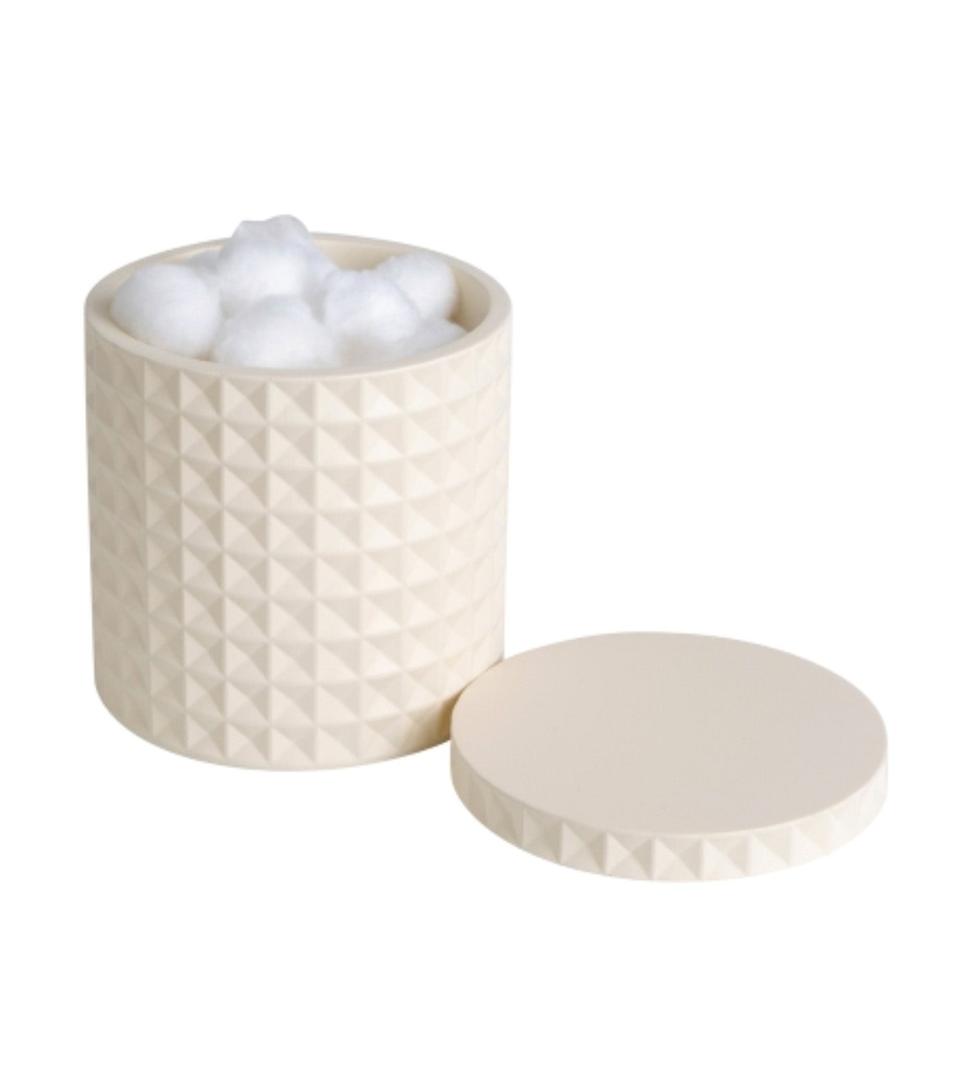 Braemar Cotton Jar Resin Ivory