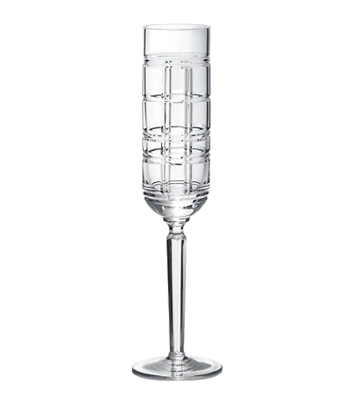 Hudson Plaid Champagne Glass