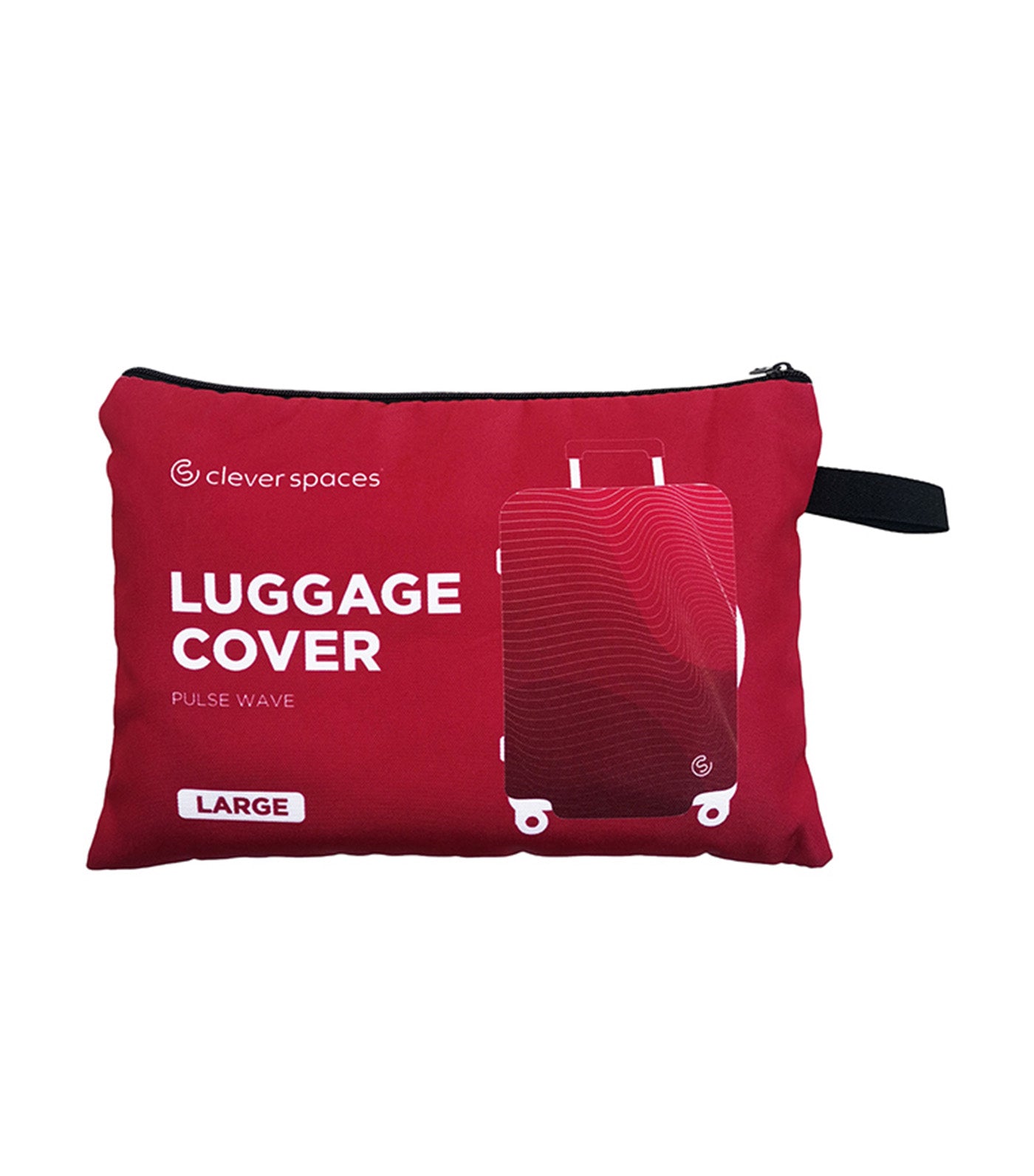 Pulse Wave Luggage Cover