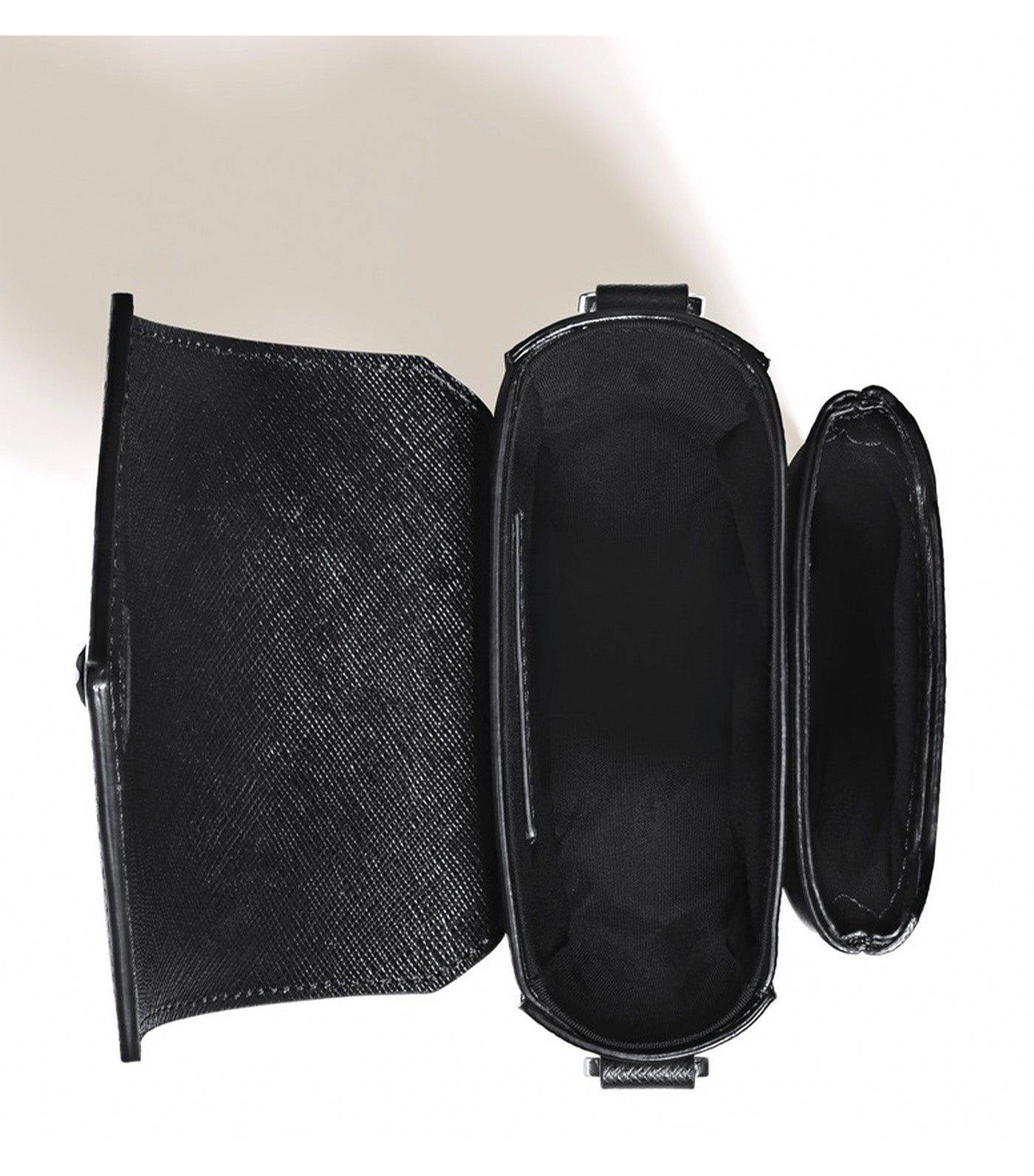 Sartorial Vertical Messenger Black