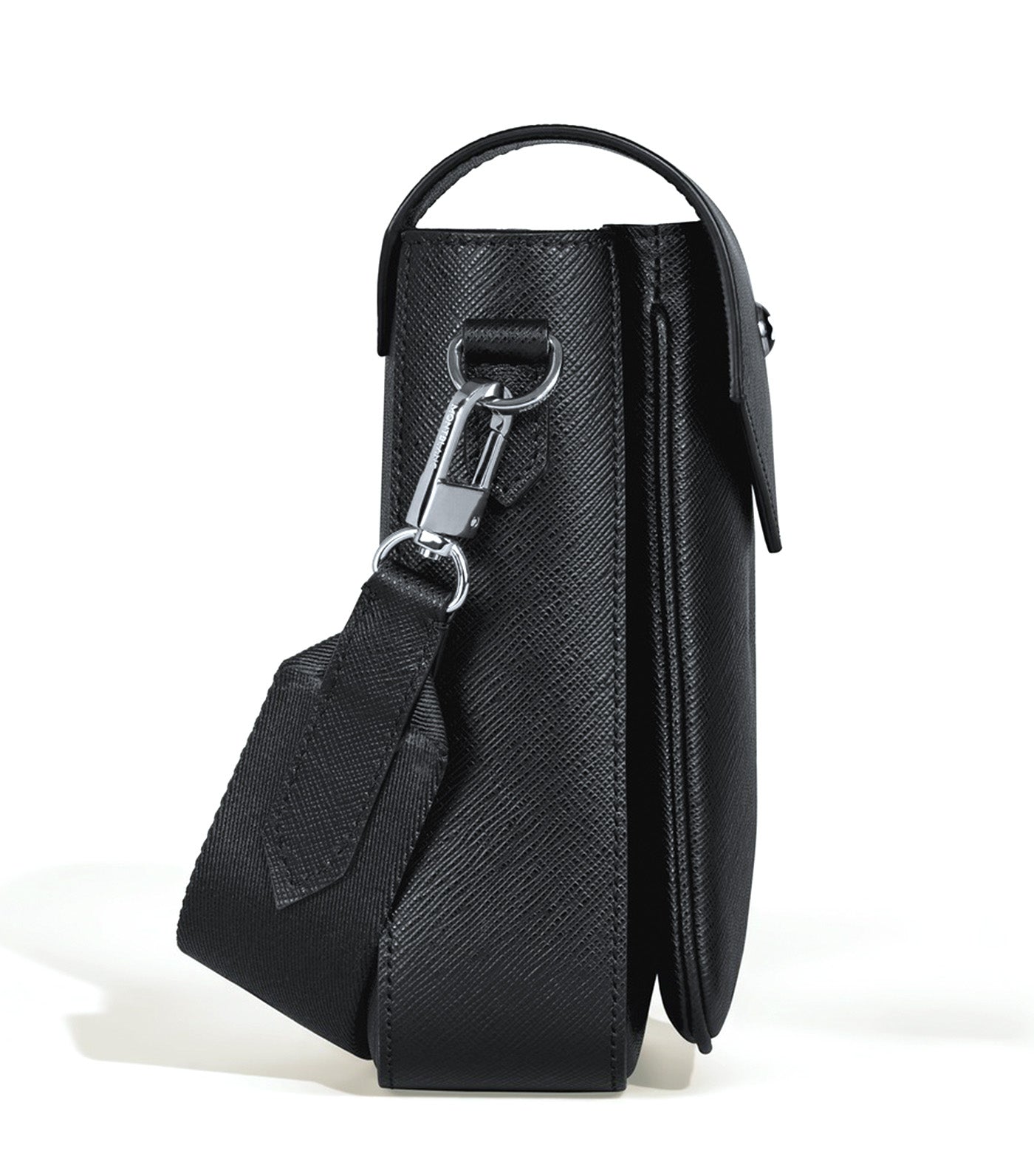 Sartorial Vertical Messenger Black