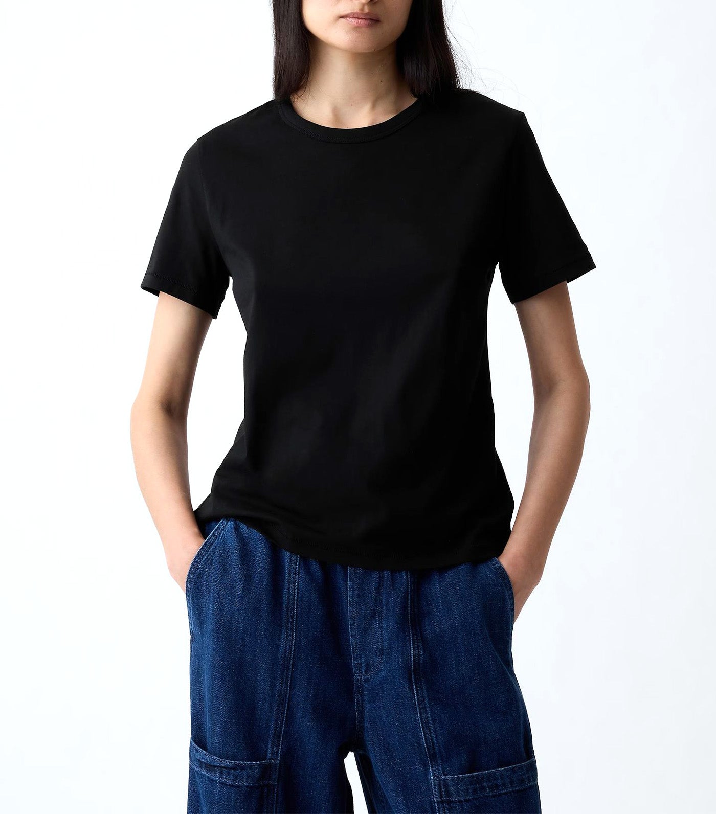 Organic Cotton Vintage T-Shirt True Black