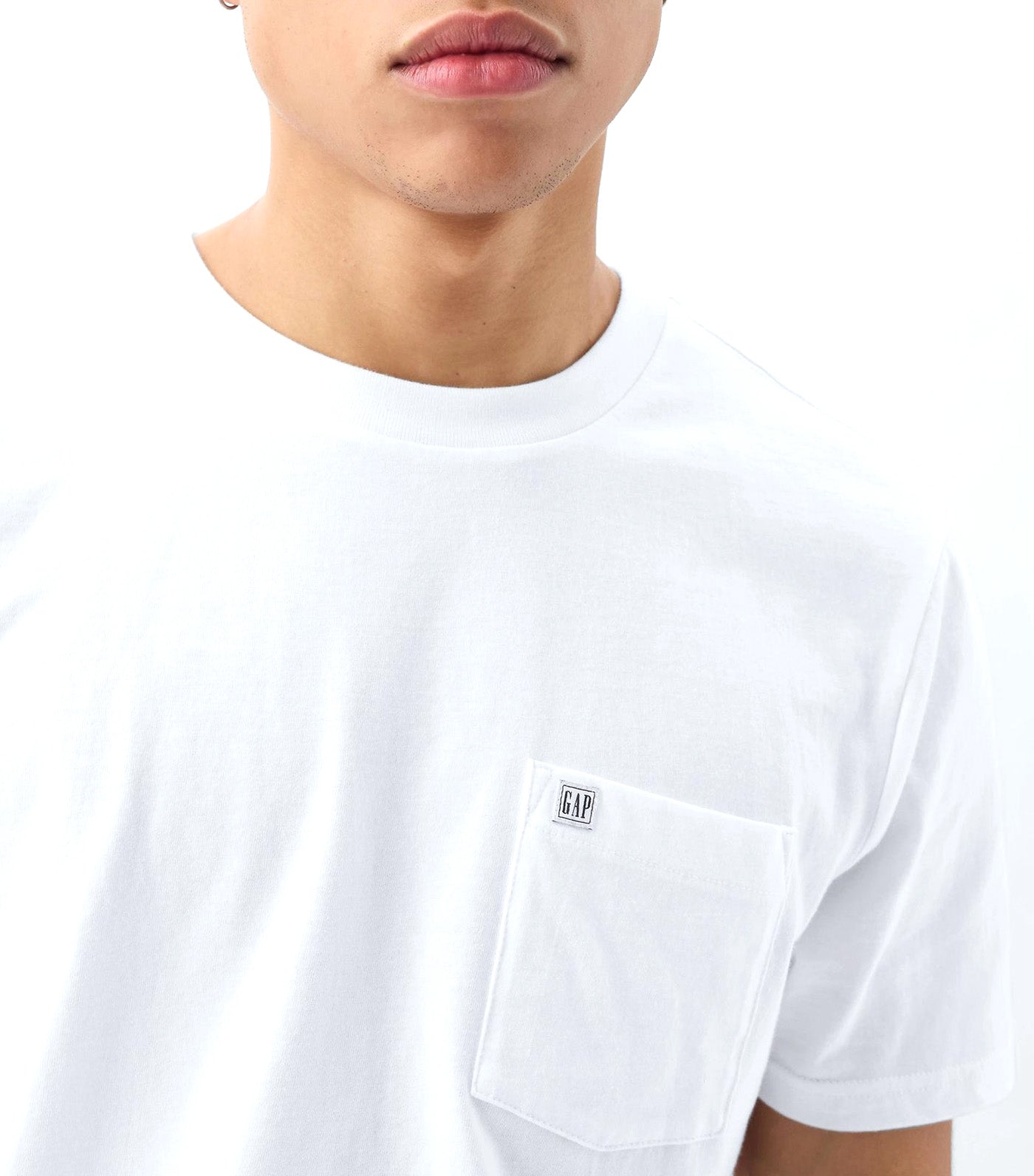 Organic Cotton Pocket T-Shirt Optic White