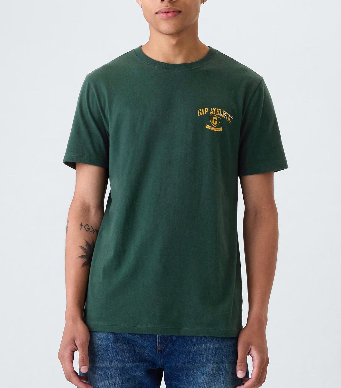 Everyday Soft Graphic T-Shirt Essex Green