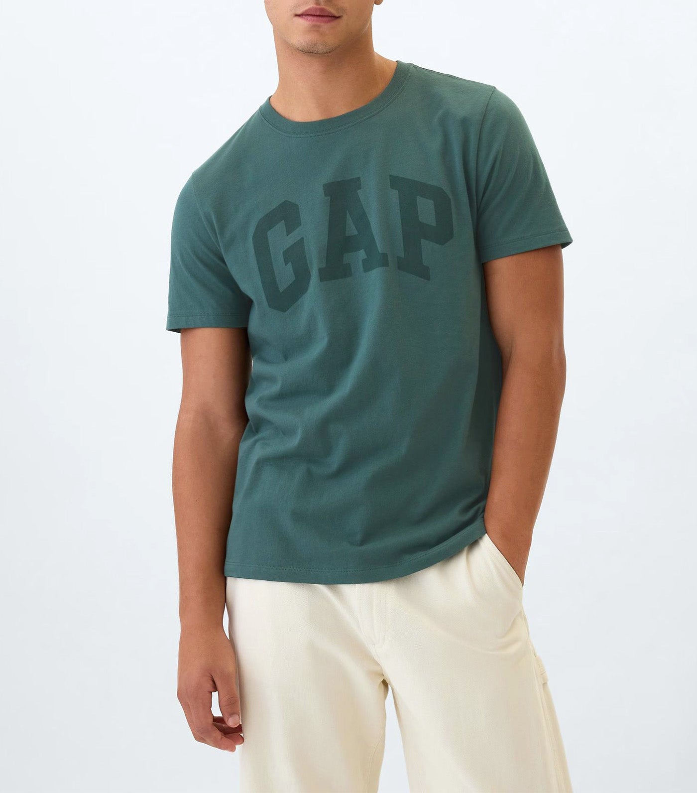 Everyday Soft Crewneck T-Shirt Moores Green