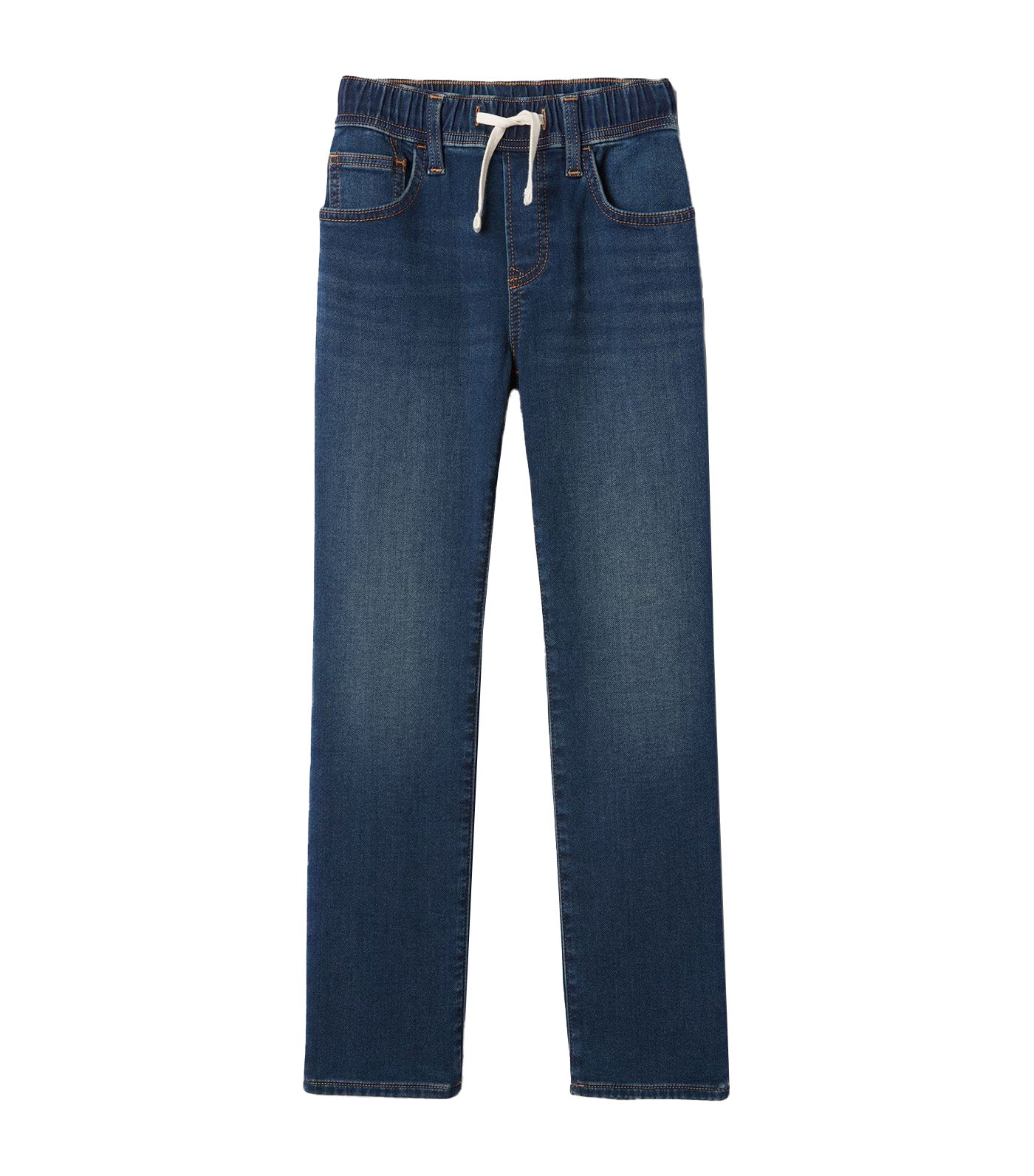 SuperSoft Original Straight Pull-On Jeans Dark Wash