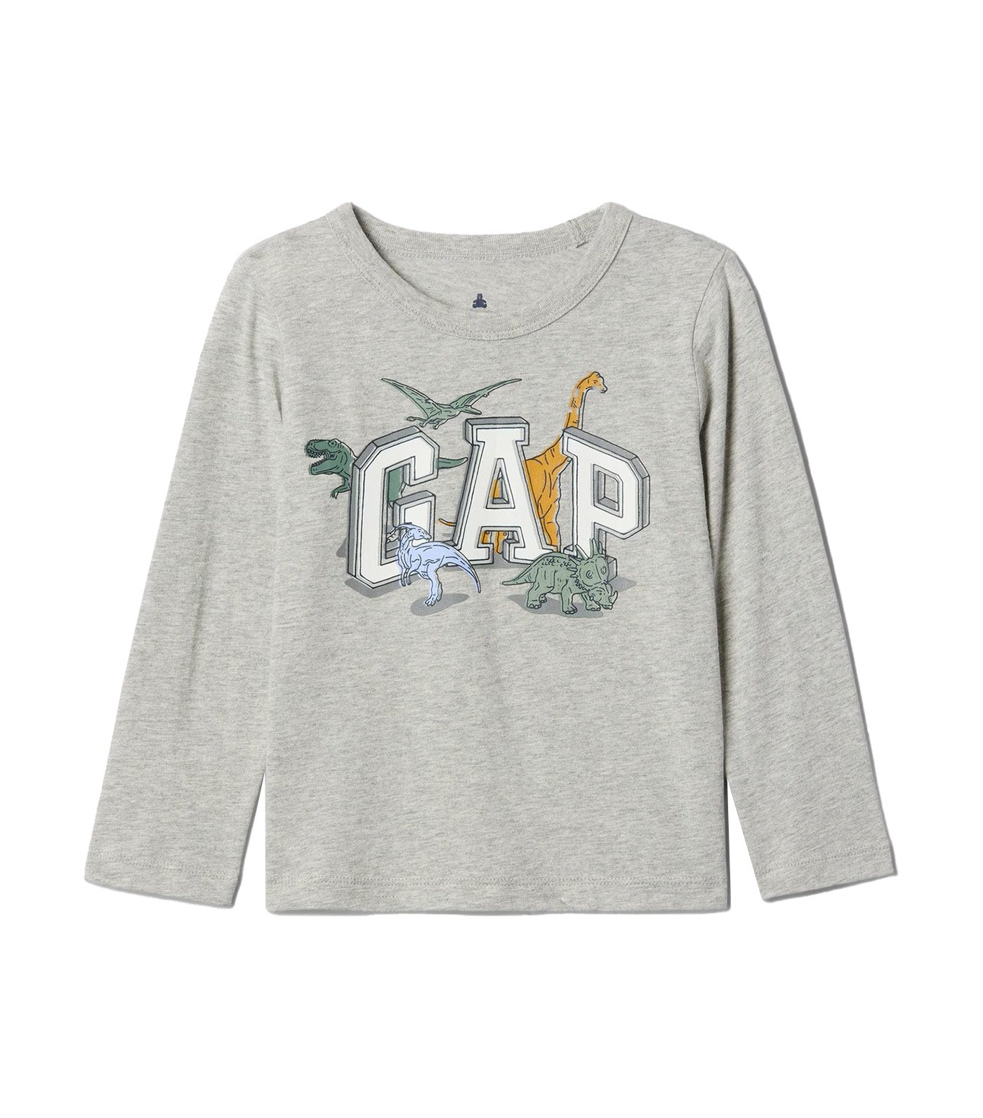 Toddler Mix and Match Graphic Logo T-Shirt Light Heather Gray