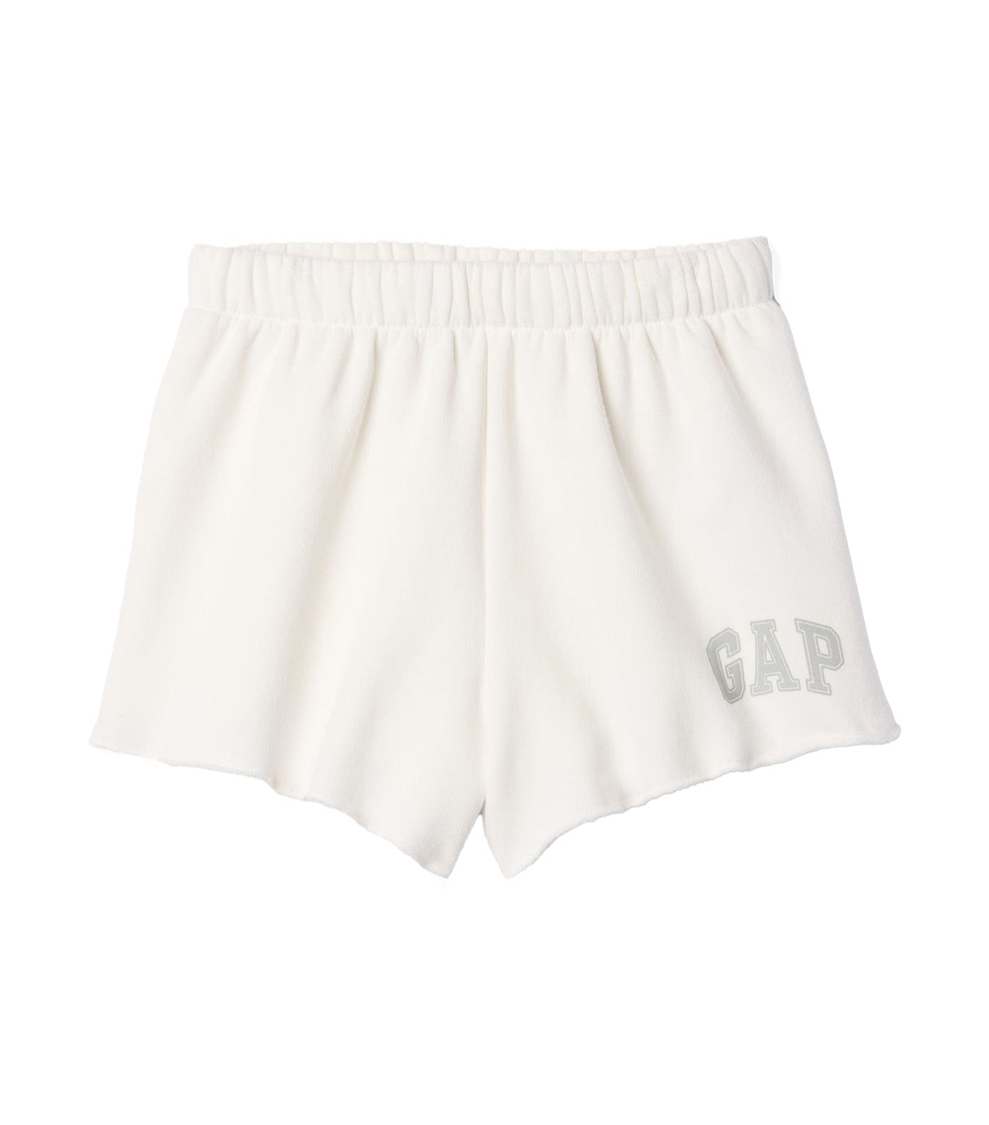 Gap Logo Pull-On Shorts Off White