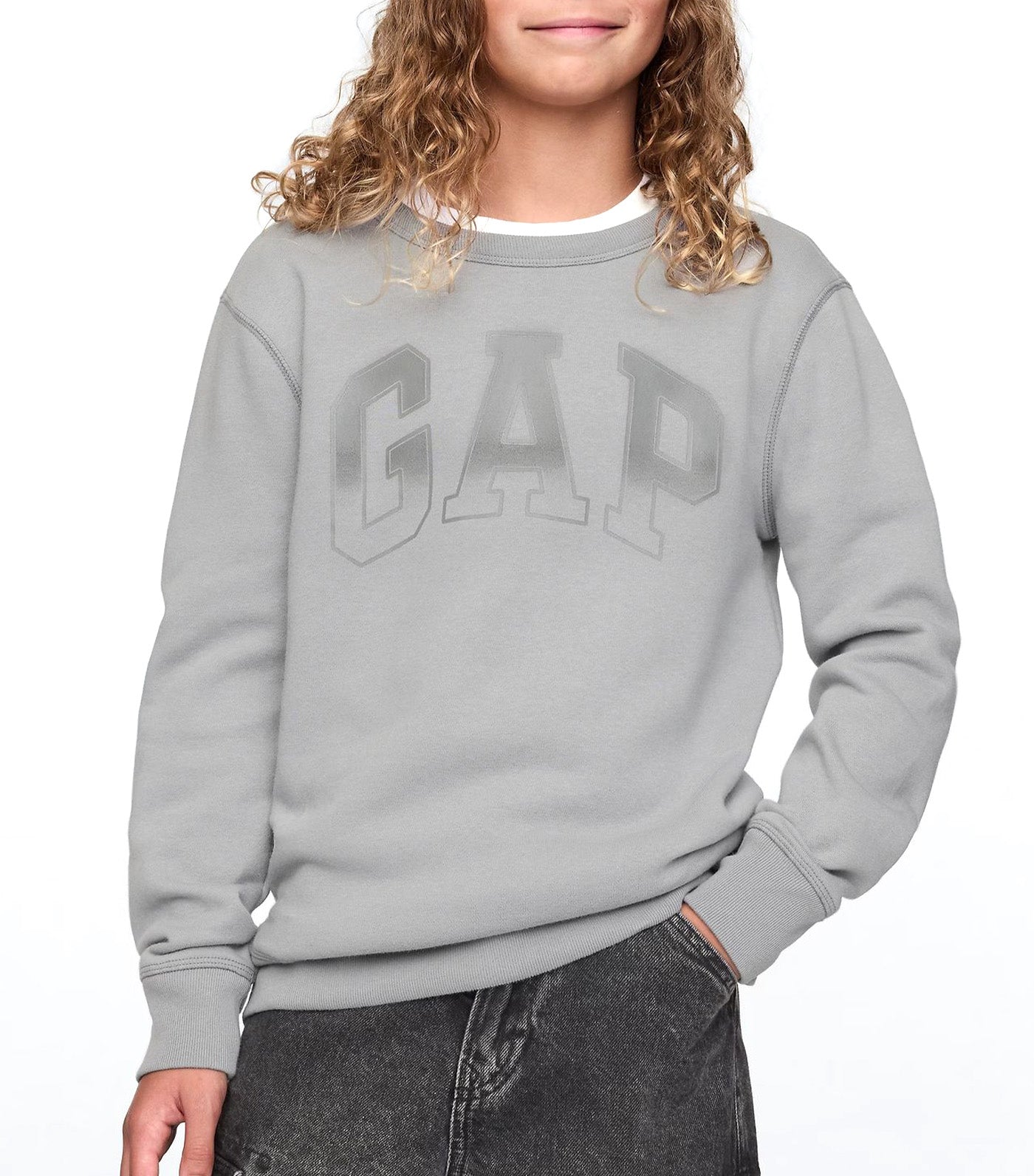 Graphic Sweatshirt Pilot Gray