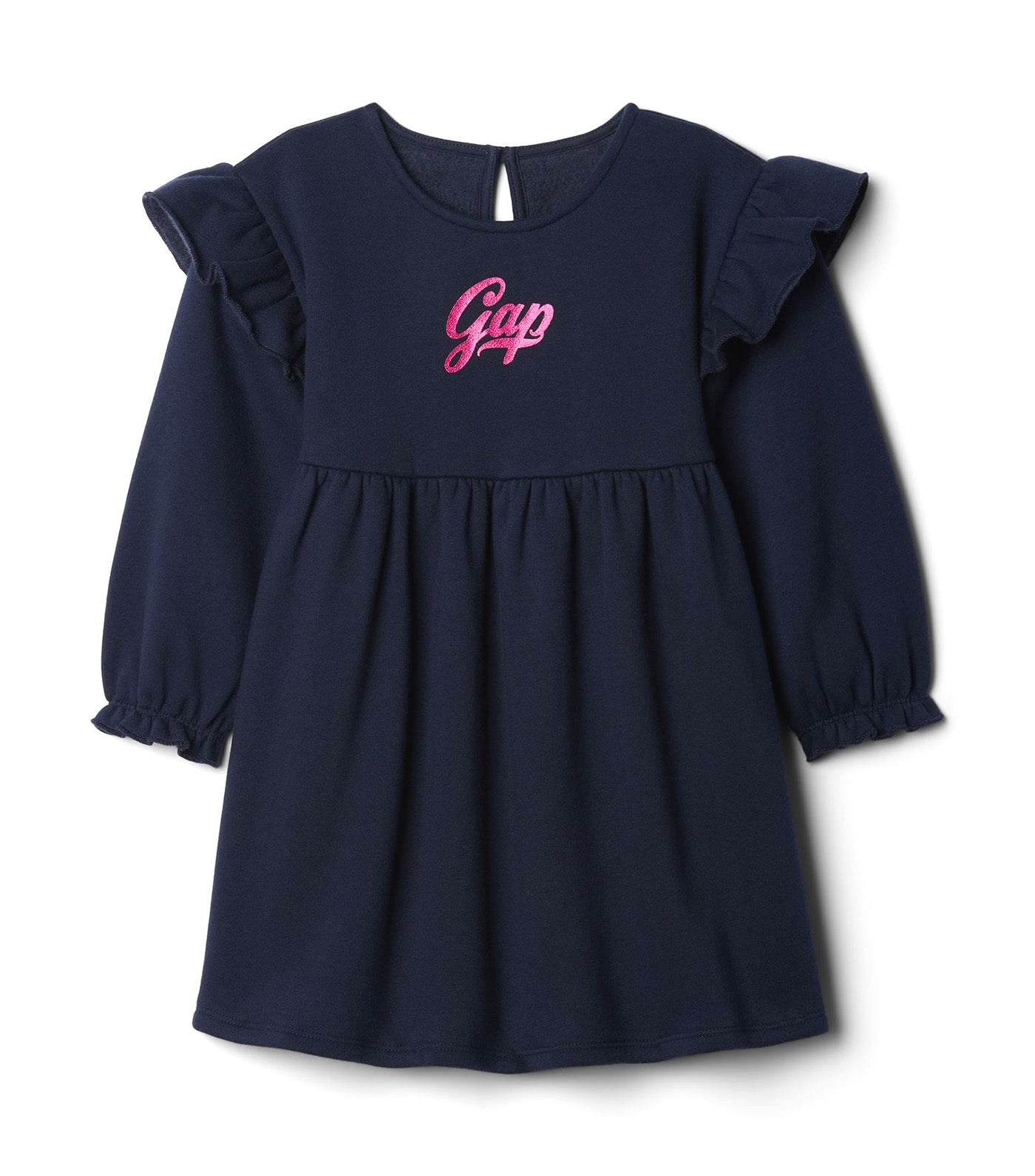 Toddler Arch Logo Sweatshirt Dress Navy Uniform