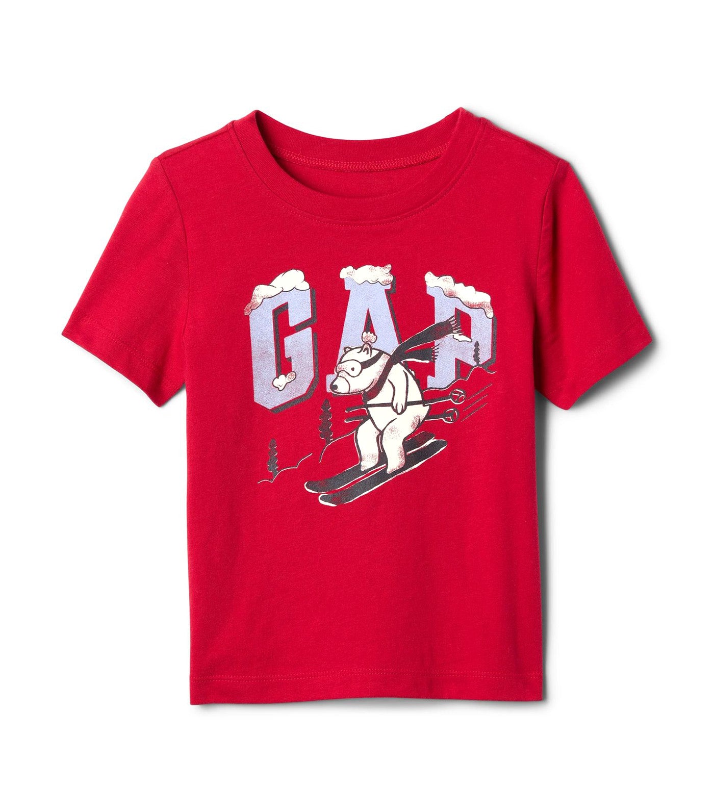 Toddler Graphic T-Shirt Modern Red