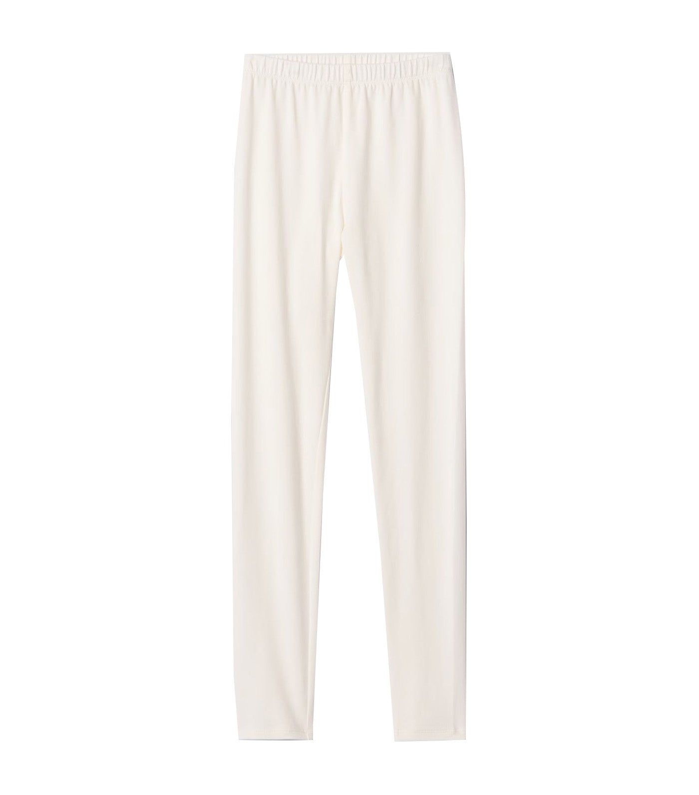 Stretch Jersey Leggings Off White