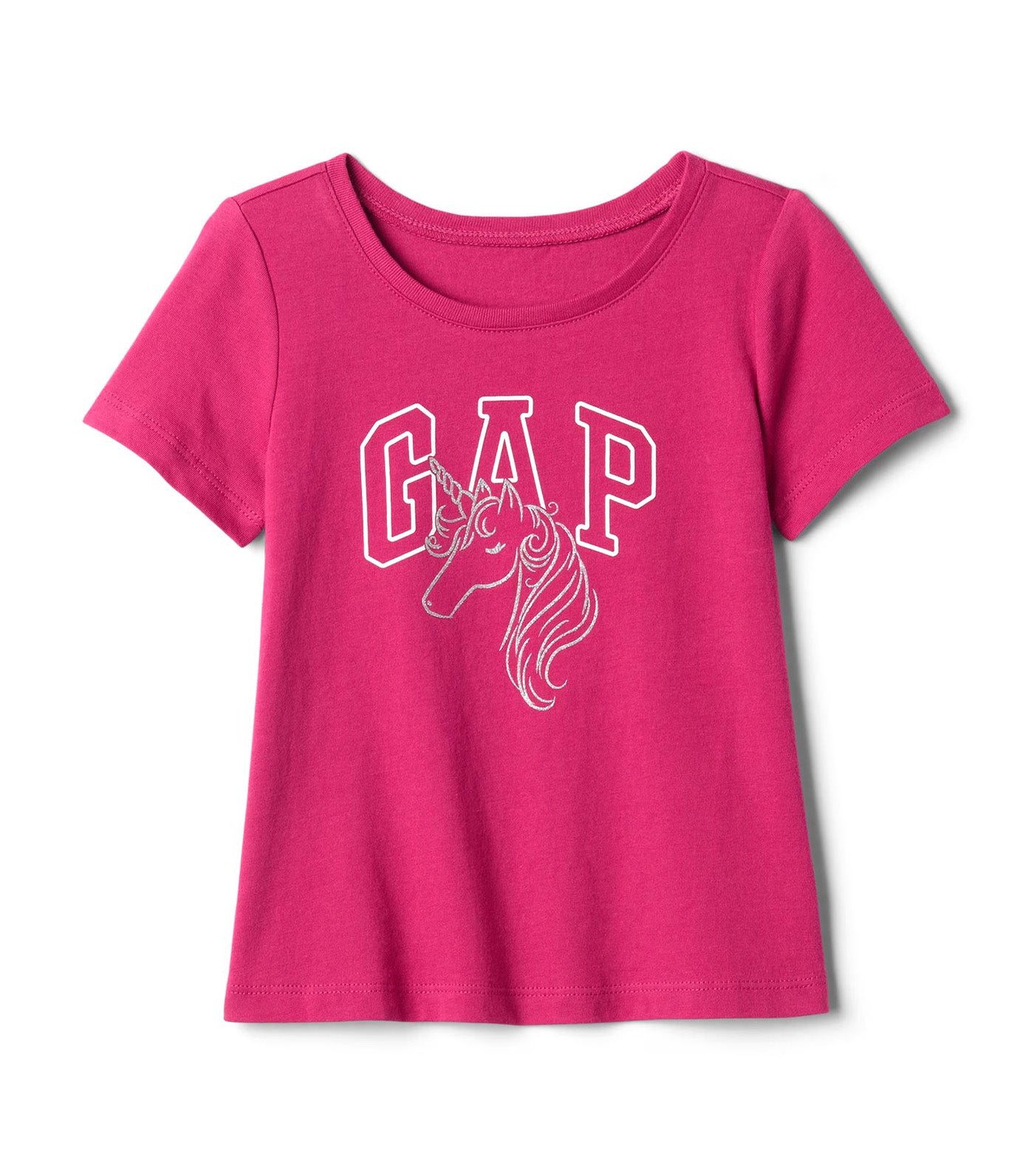 Toddler Graphic T-Shirt Vivacious Pink 19-2045