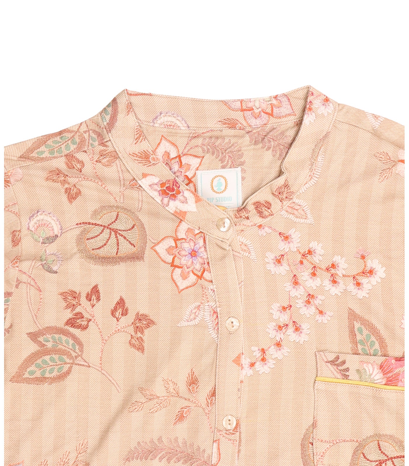 Diogo Long Sleeve Nightdress Sand