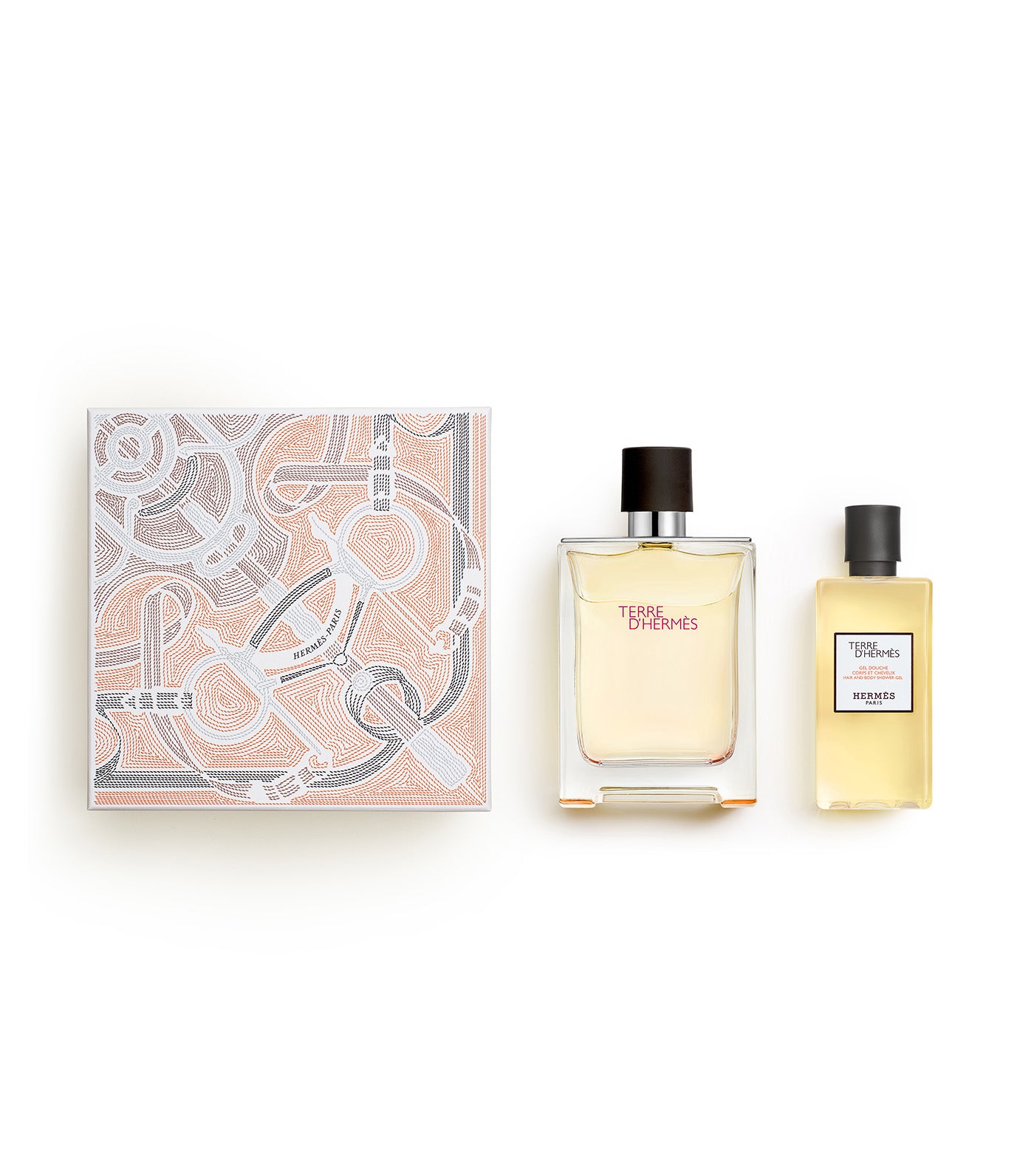 Terre d’Hermès Gift Set, Eau de Toilette 100ml + Shower Gel 80ml