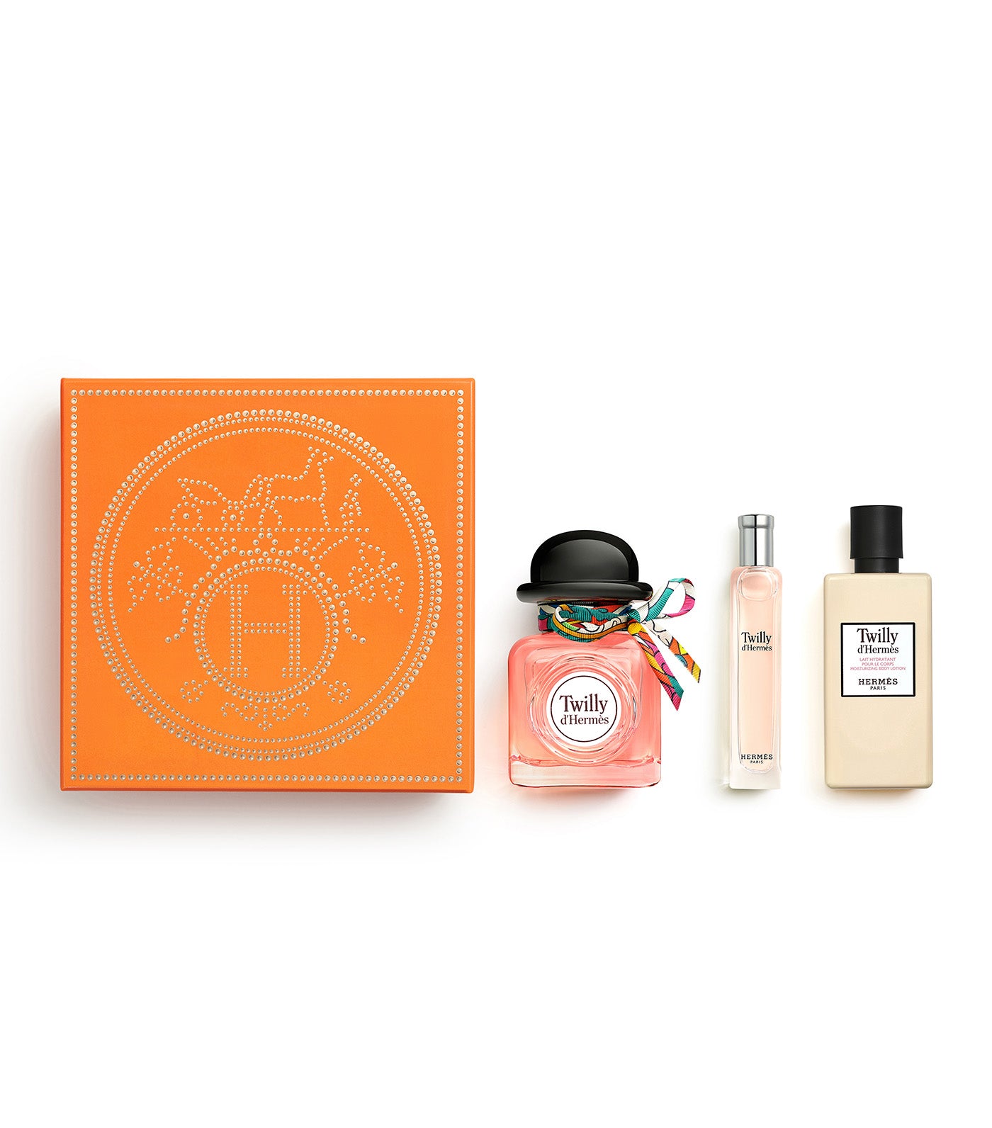 HERMÈS Twilly d'Hermès gift set, Eau de Parfum, 85 ml + 15 ml + 80
