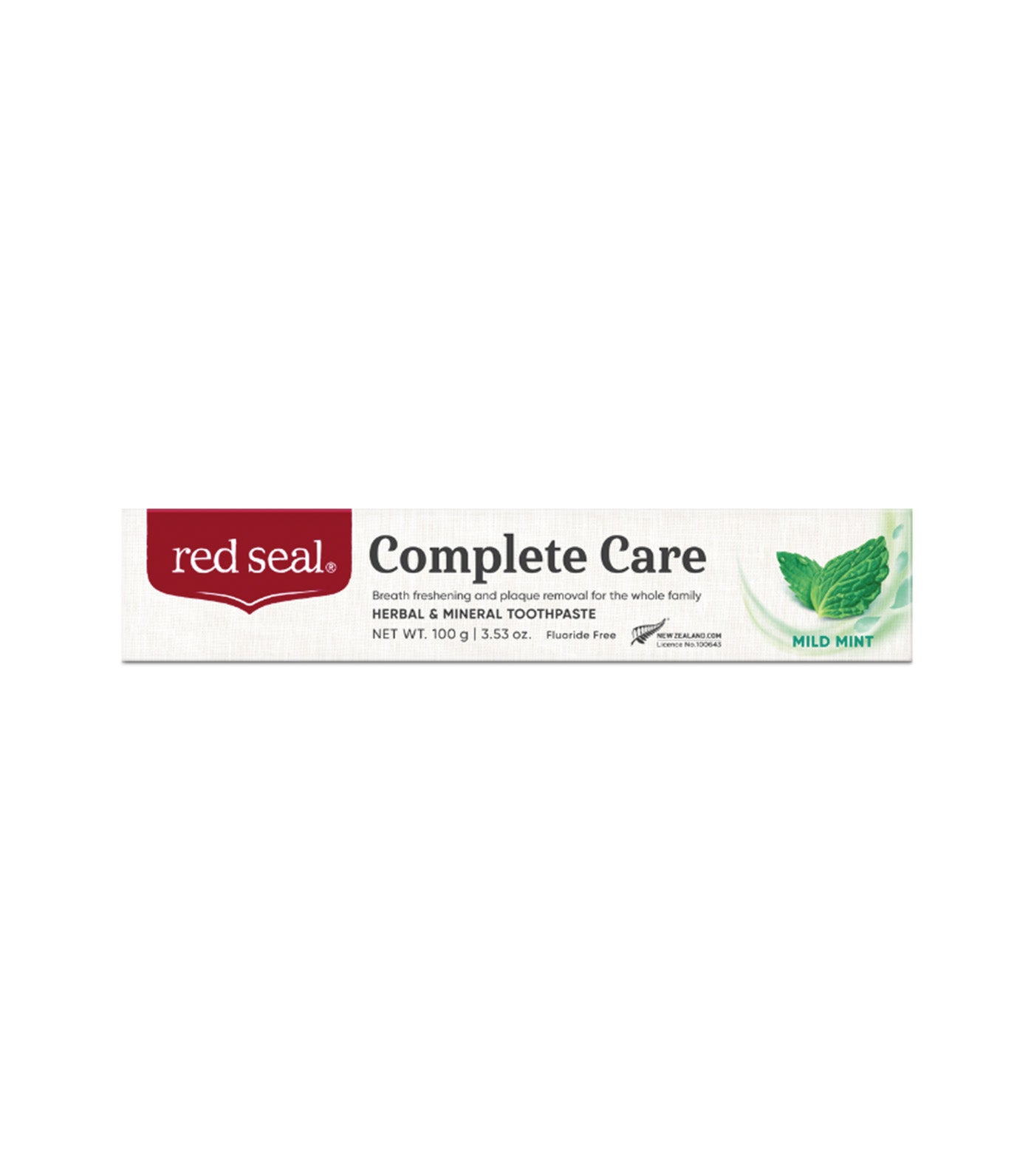 Complete Care Mint Toothpaste 100g (Flouride-Free)