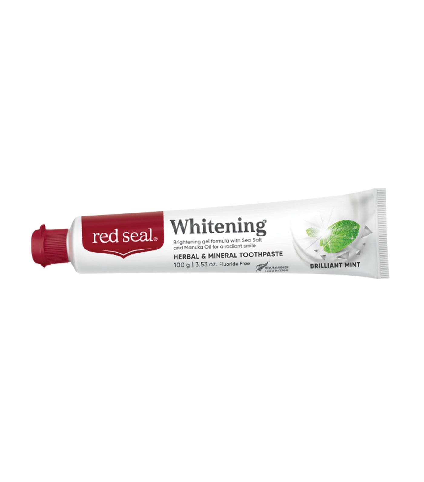 Whitening Brilliant Mint Toothpaste 100g (Flouride-Free)