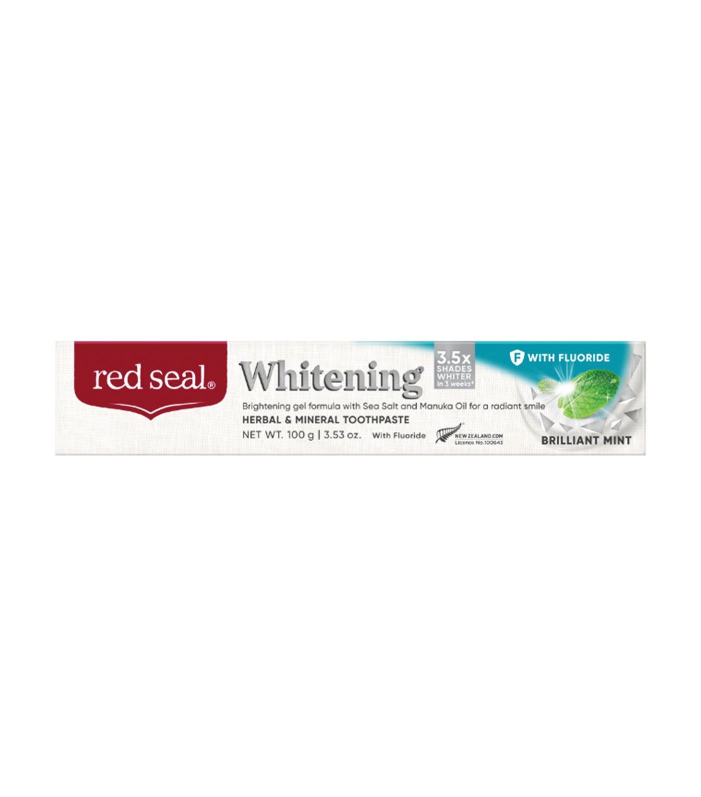 Whitening Brilliant Mint Toothpaste 100g (with Flouride)