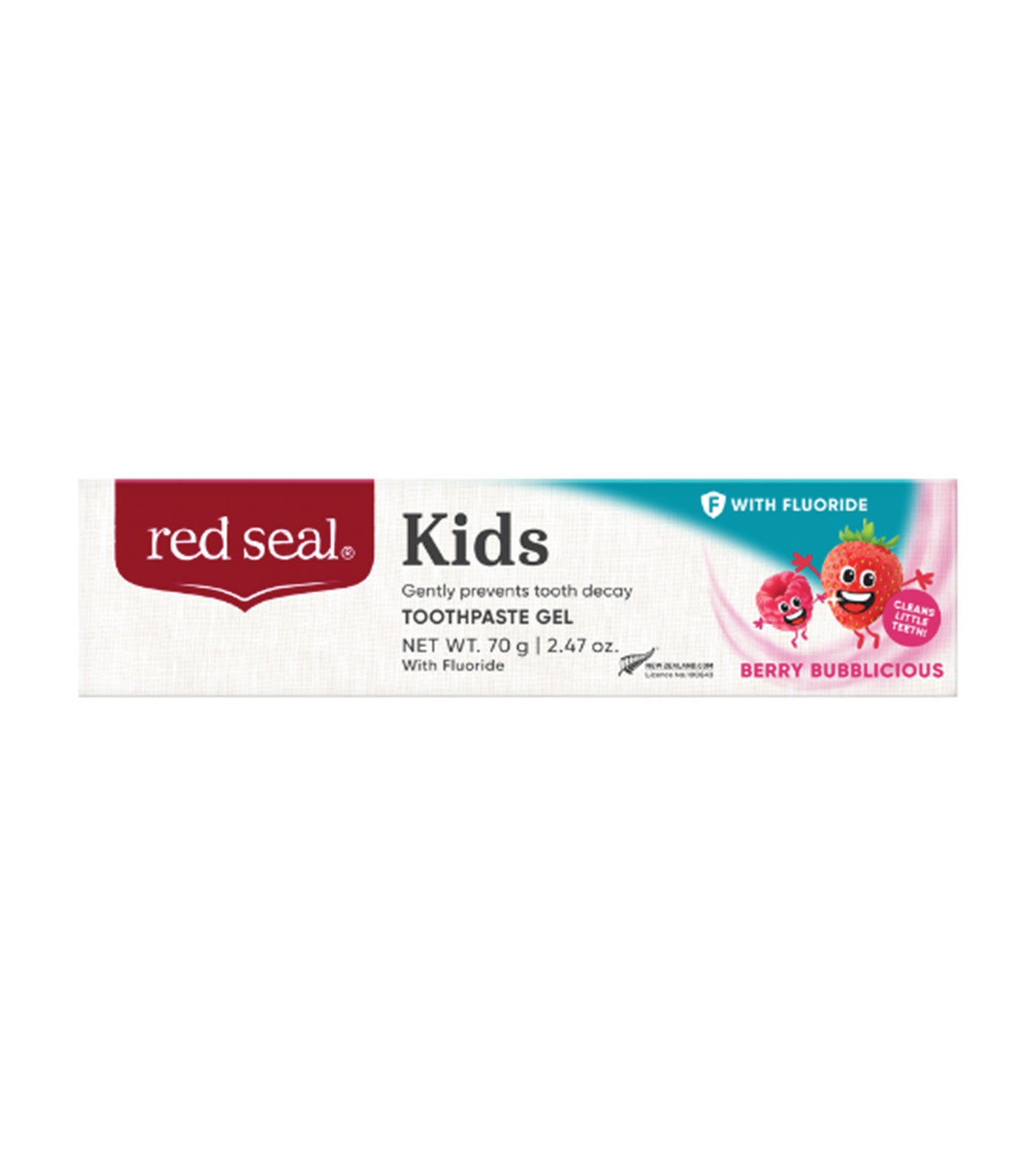 Kids Berry Bubblicious Toothpaste 70g (with Flouride)