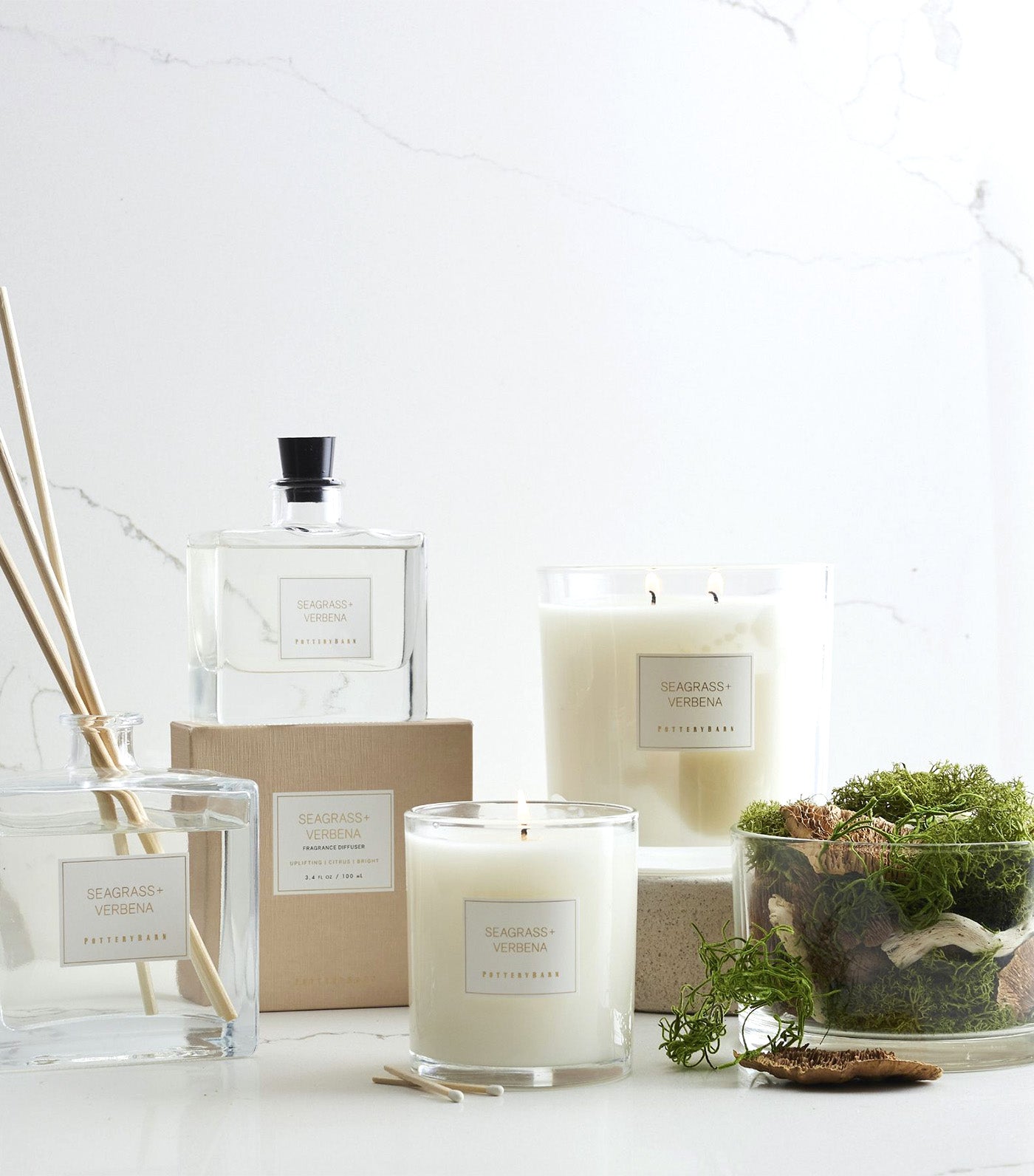 Signature Scent Collection - Seagrass and Verbena Potpourri