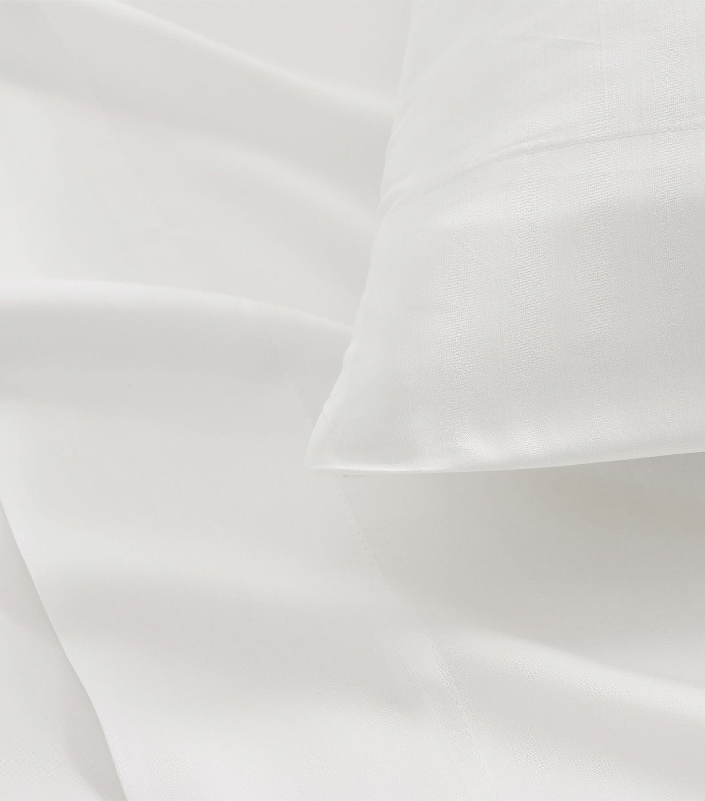 TENCEL™ Pillowcases Set of 2 White - King