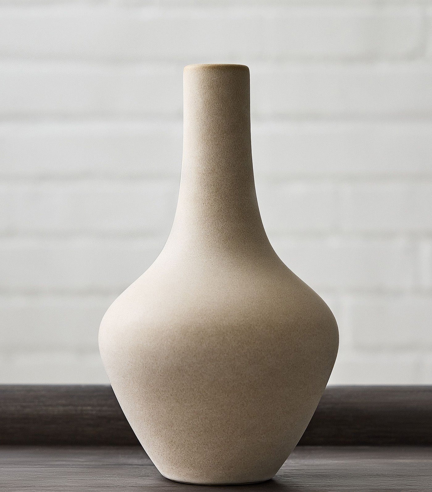 Glazed Ceramic Vases Neutral