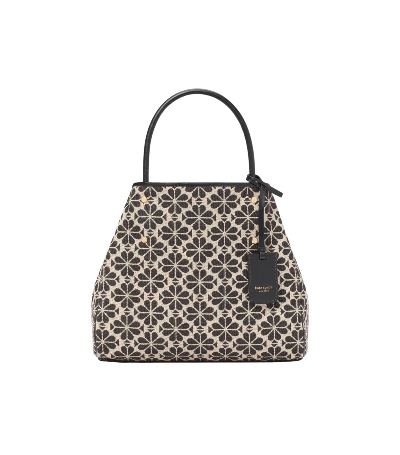 Spade Flower Jacquard Medium Everything Tote Sand Multi