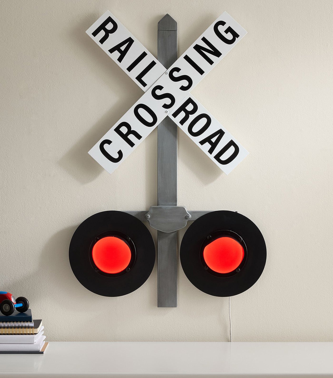 LED Railroad Crossing Sign