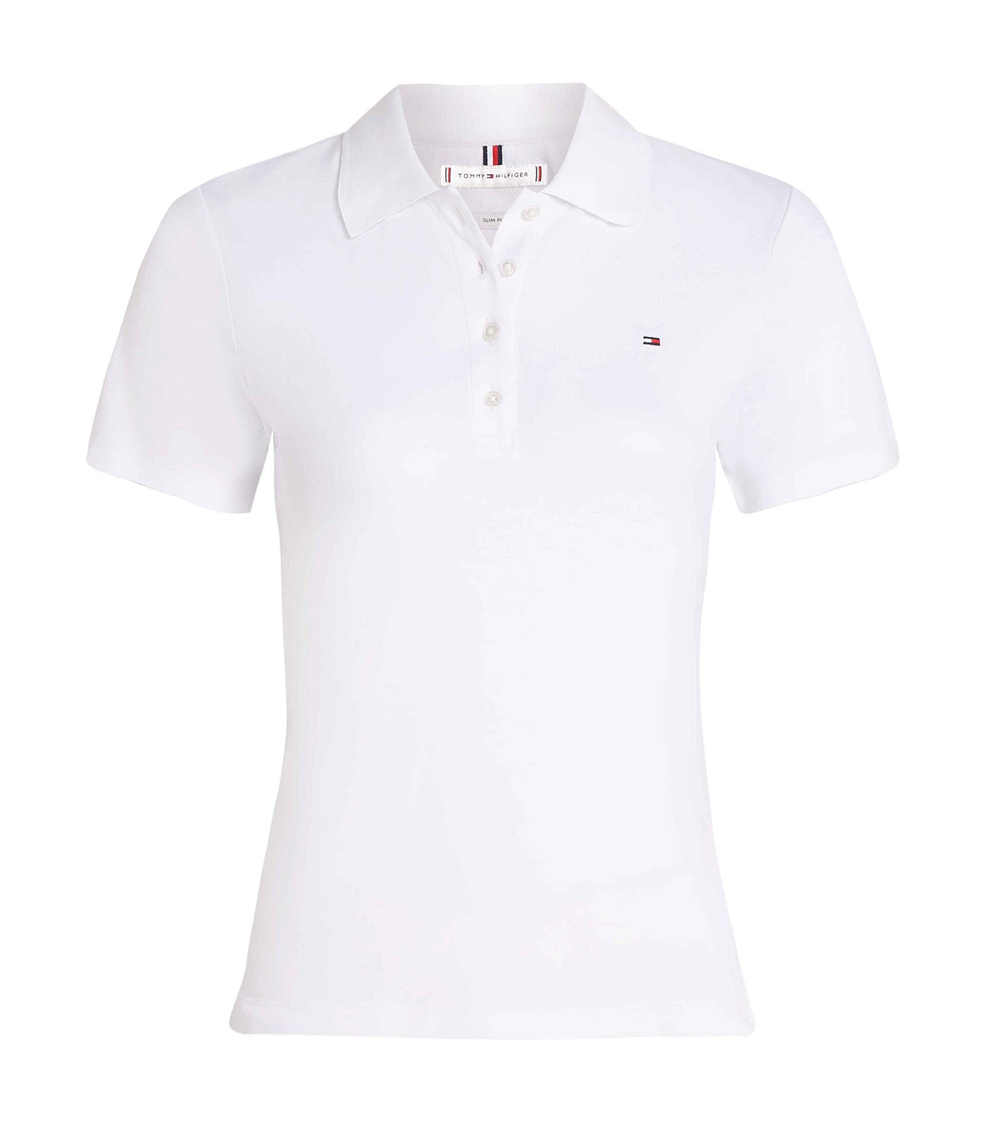 Women's 1985 Slim Pique Polo Optic White